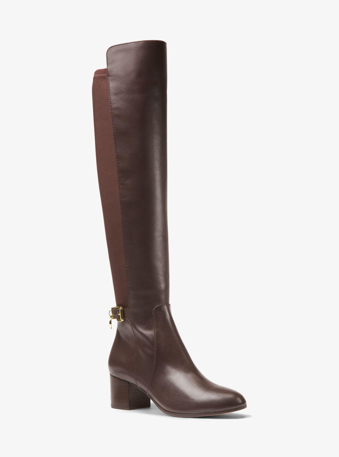 Michael Kors Aileen Leather Boot in 