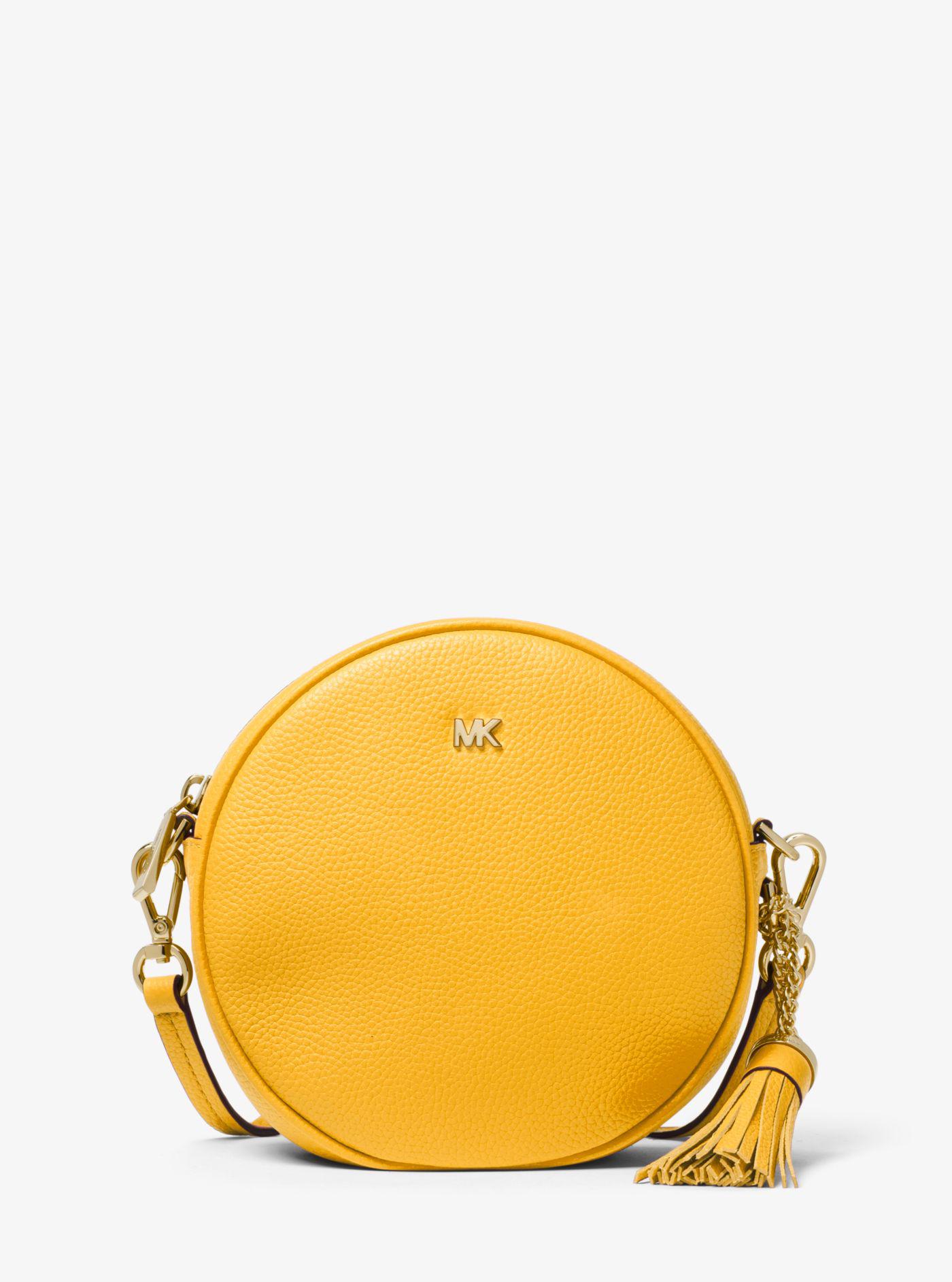 yellow mk purse