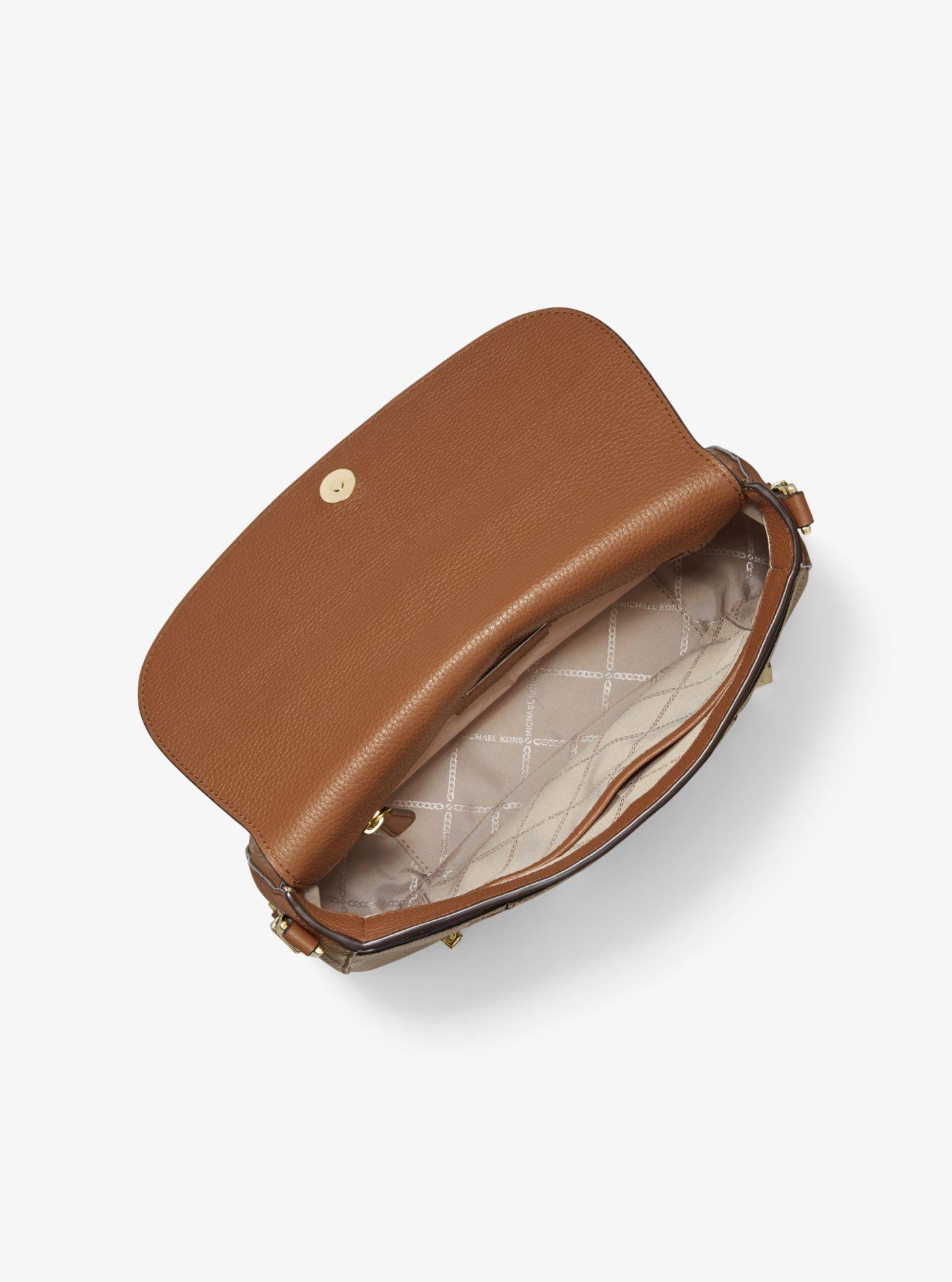 Michael Kors Bedford Legacy Medium Pebbled Leather Shoulder Bag in 