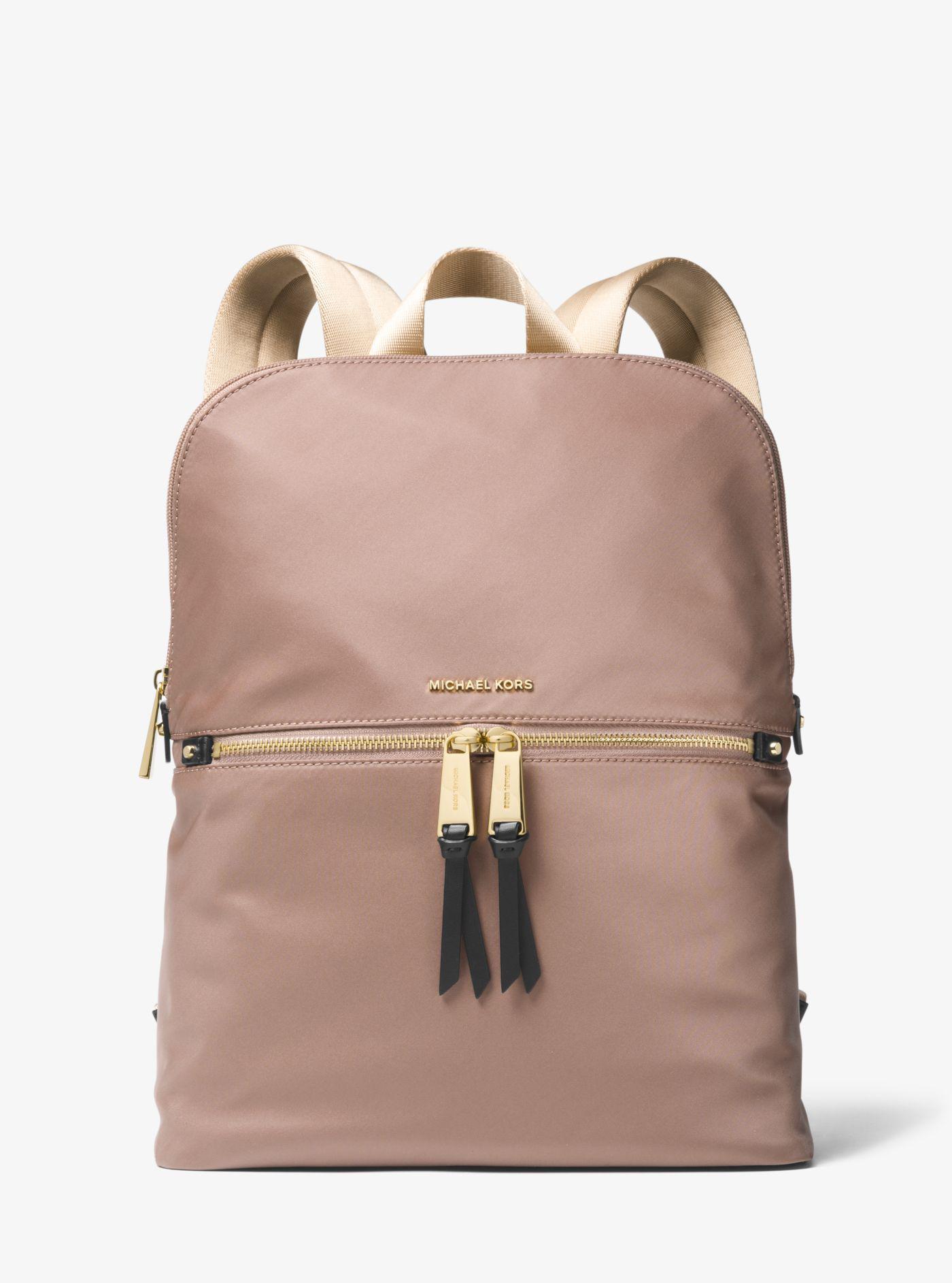 nylon michael kors backpack