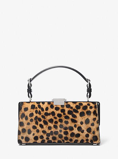 Michael kors cheetah bannister purse