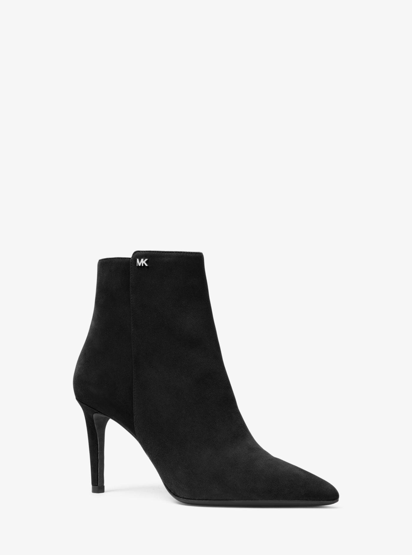 michael kors dorothy suede ankle boot