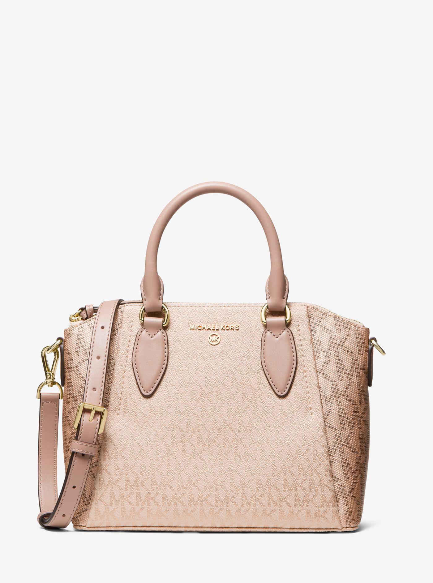 two tone michael kors bag