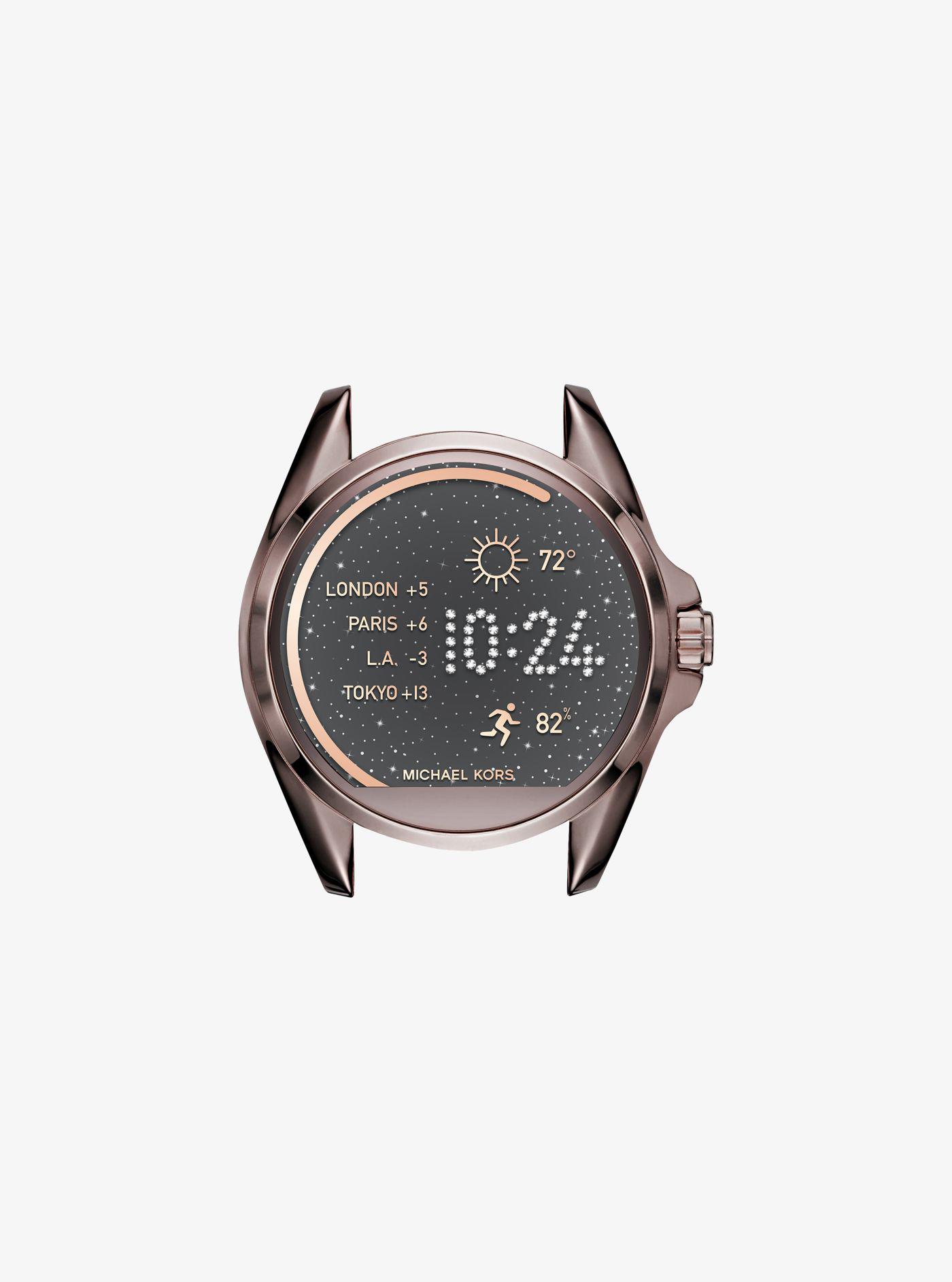 michael kors smartwatch sable tone