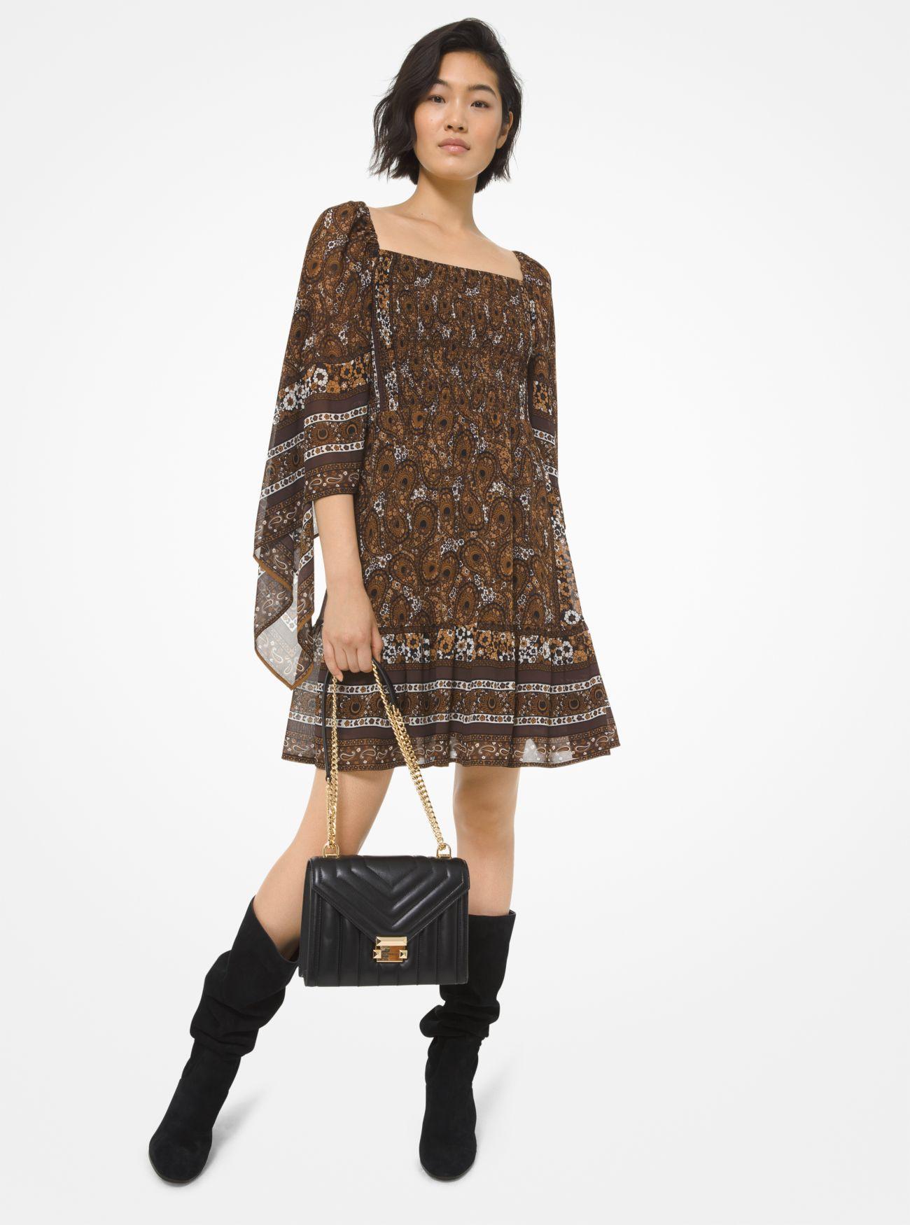 michael kors paisley dress