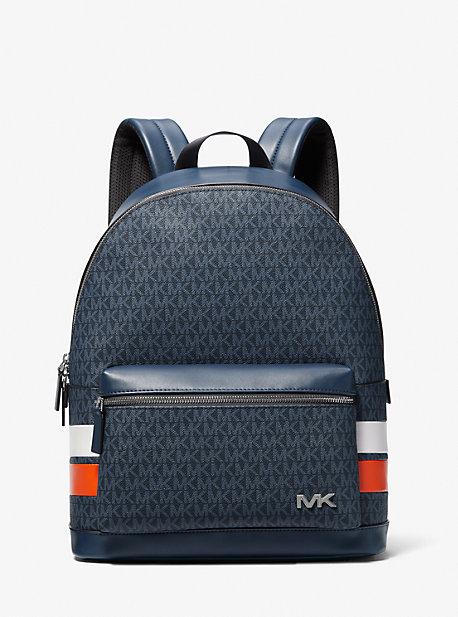 Cooper logo stripe backpack sale