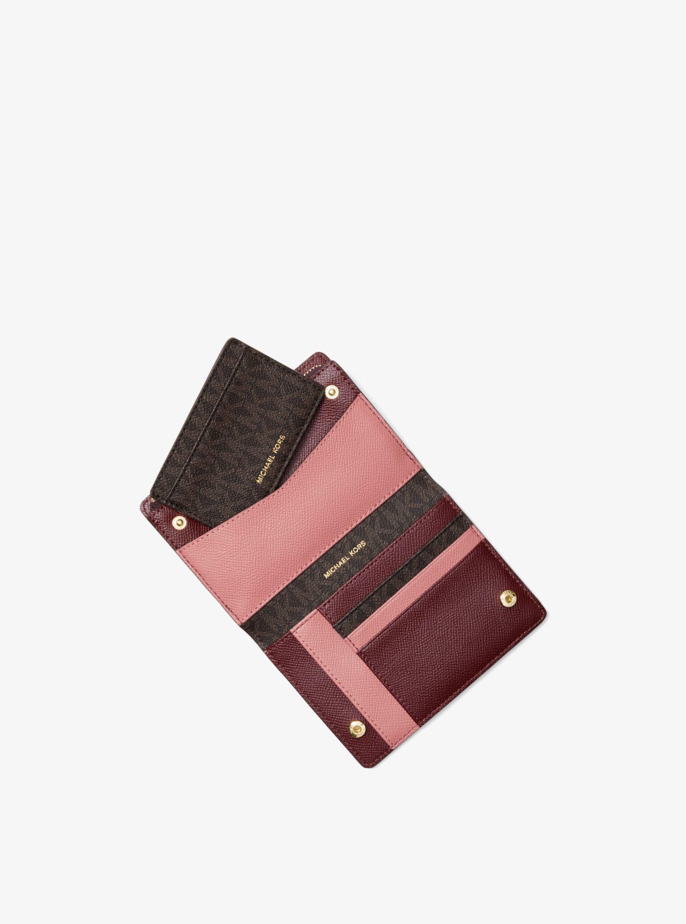 medium logo slim wallet