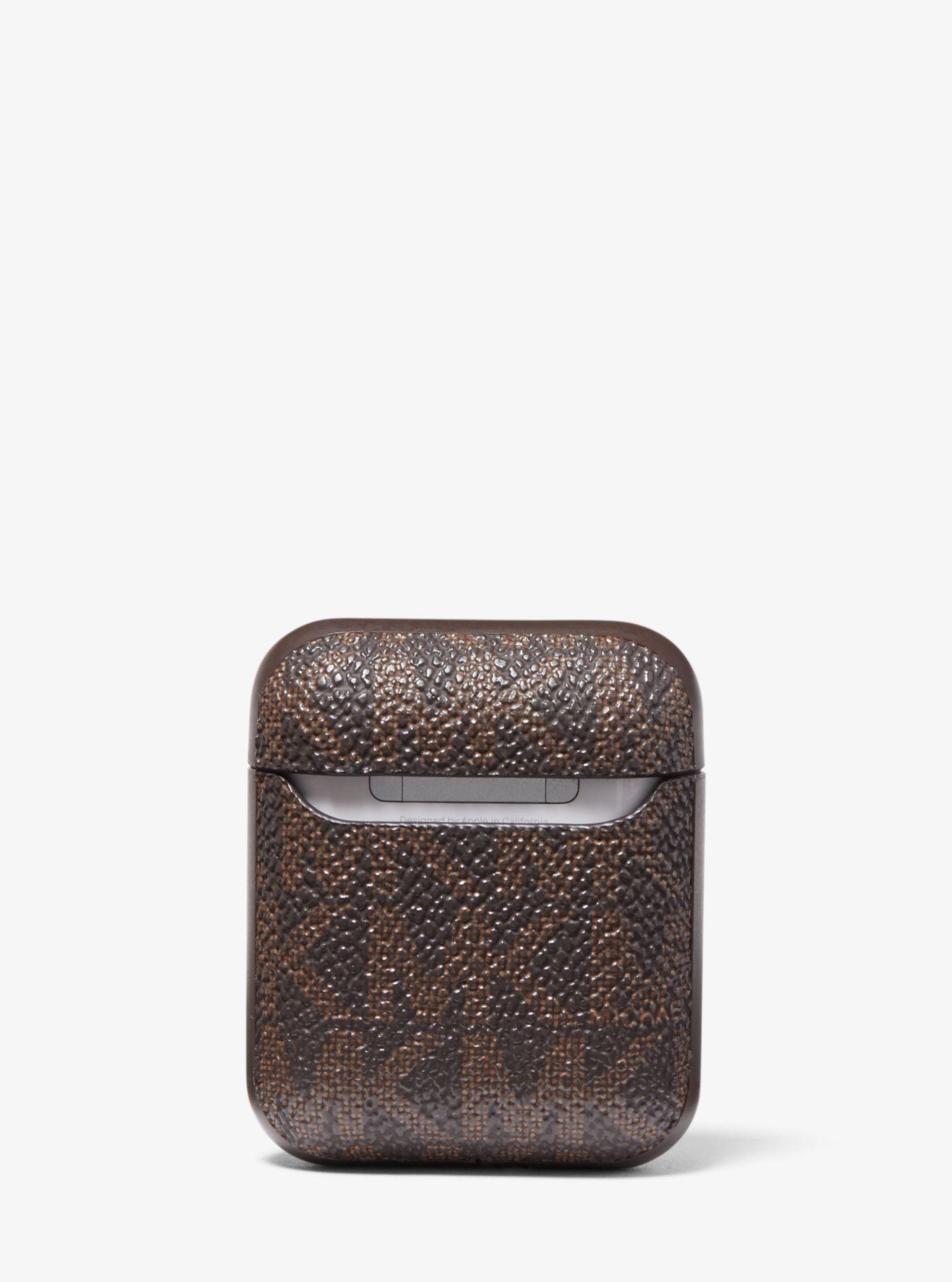 Michael Kors Logo Airpods Case in Brown | Lyst