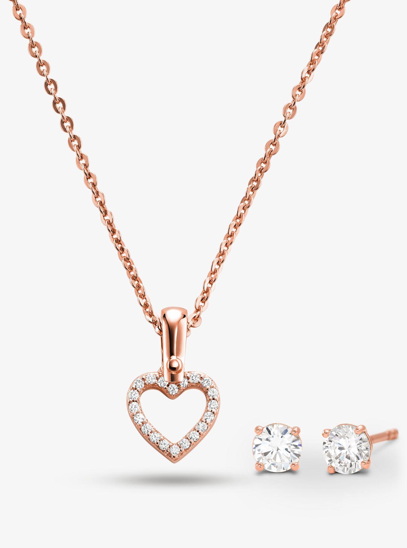 Michael Kors Precious Metalplated Sterling Silver Pavé