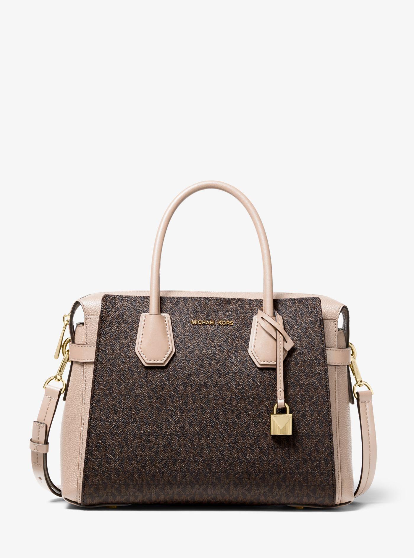 Mercer medium snakeskin belted satchel sale