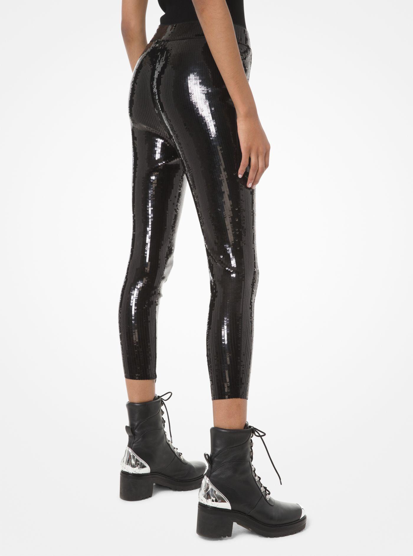 michael kors sequin leggings