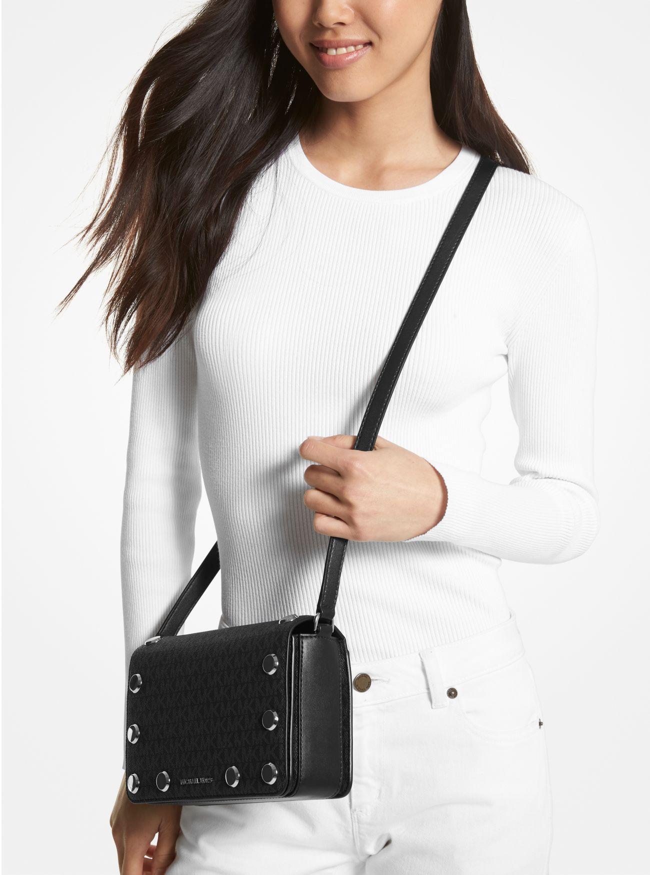 Holly Medium Embellished Logo Crossbody Bag