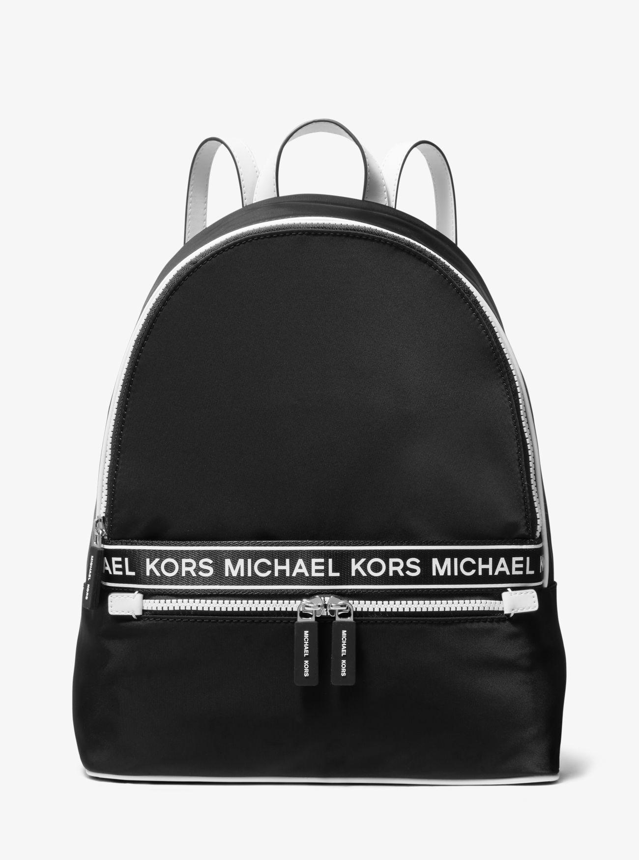 Michael Kors Kenly Large Signature Logo Tape Tote Bag