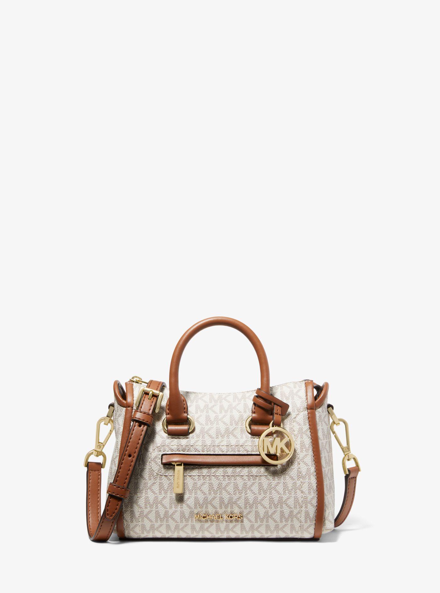 Michael Kors Carine Extra-small Logo Satchel | Lyst