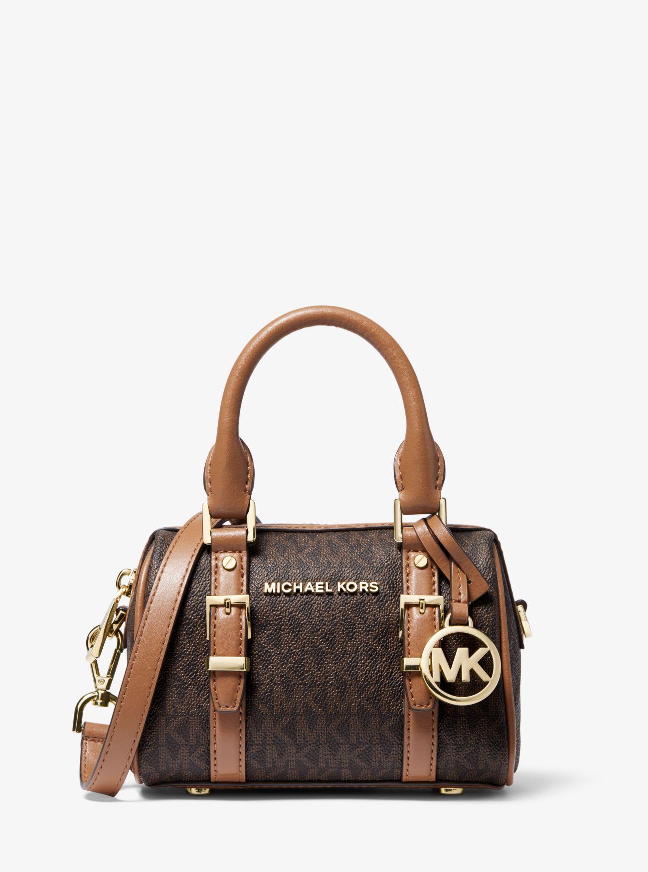 Michael Kors Small Brown Handbags For Women's | semashow.com