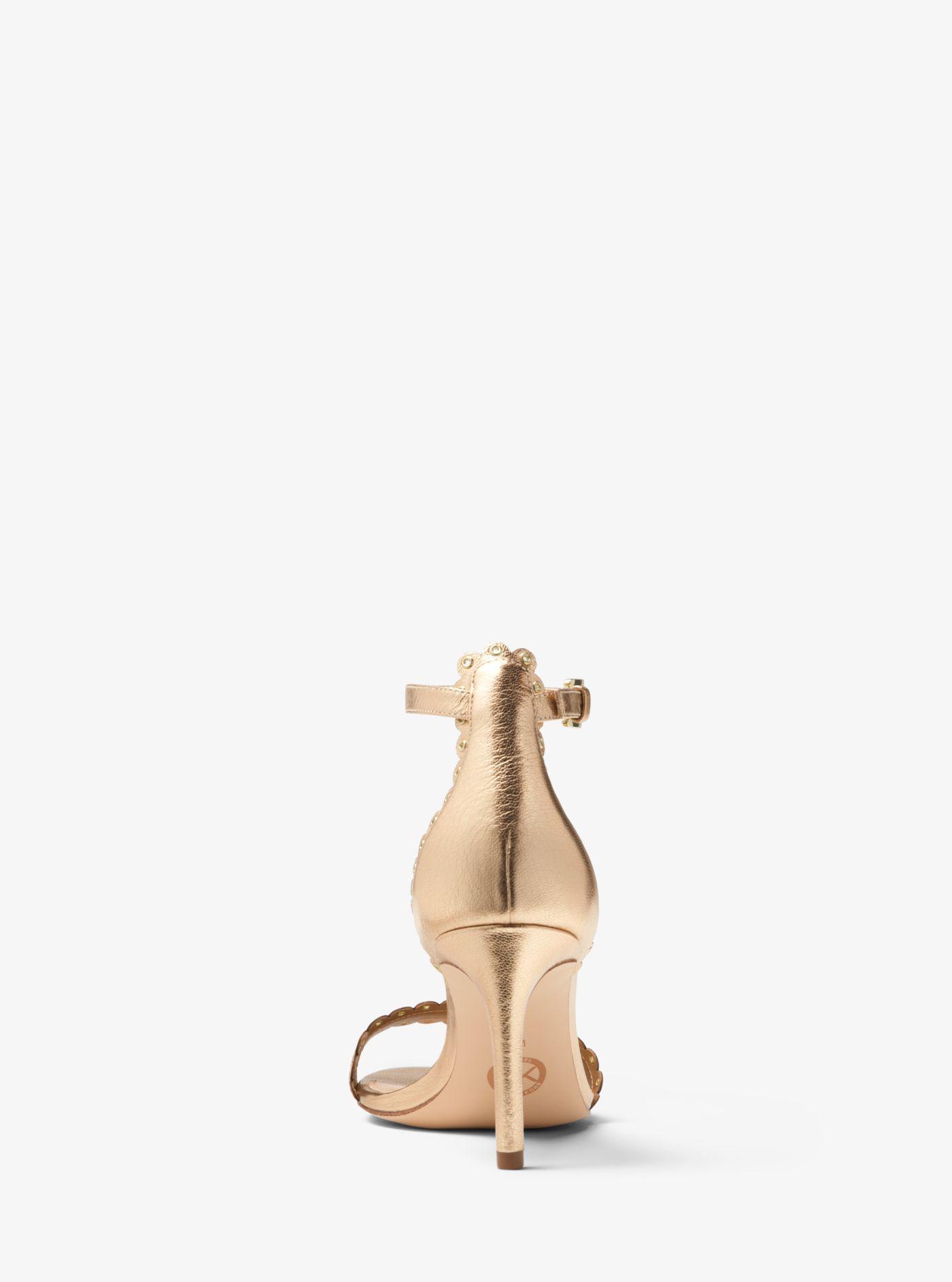 jessie metallic leather sandal