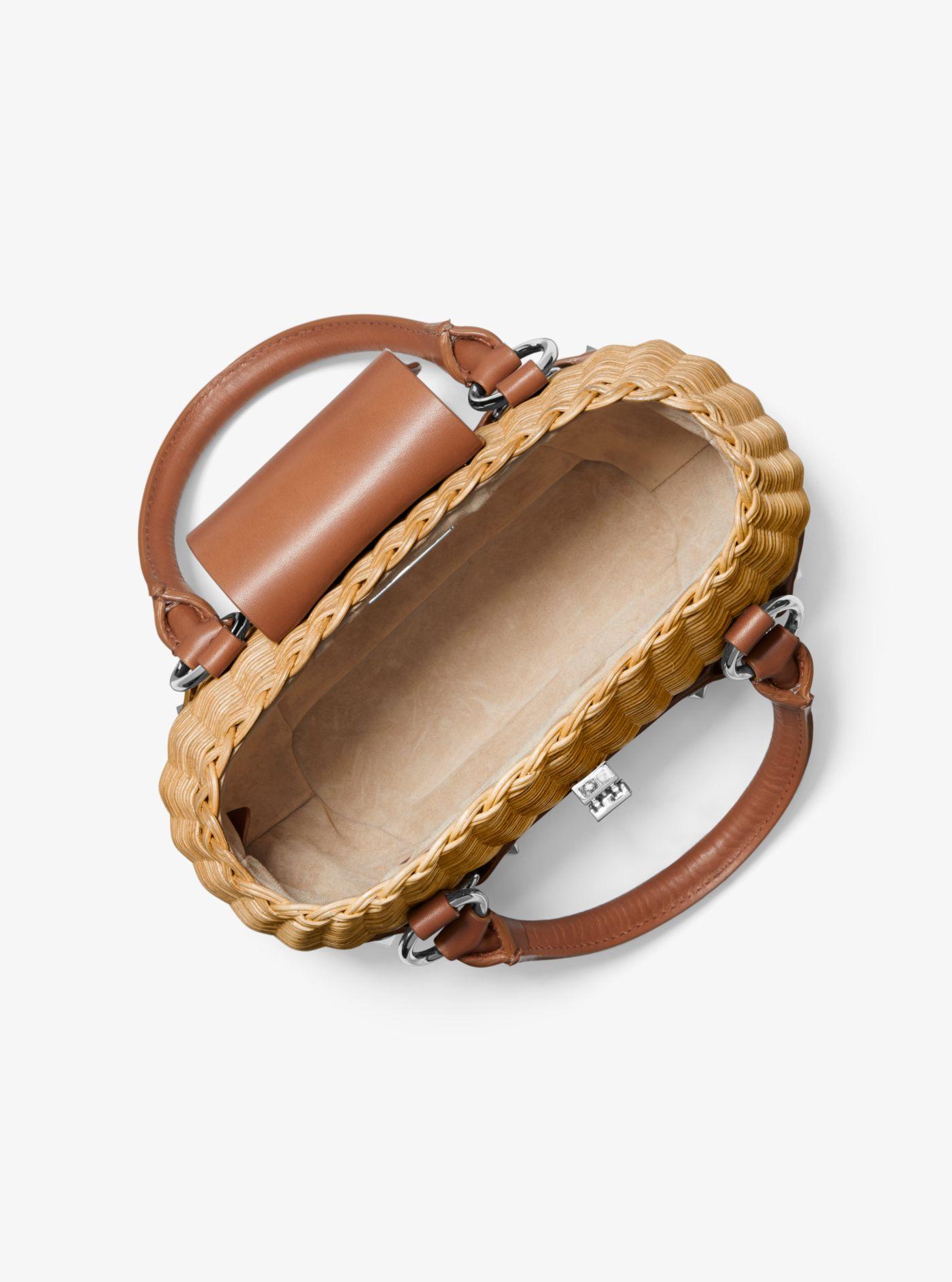 michael kors wicker bolsa