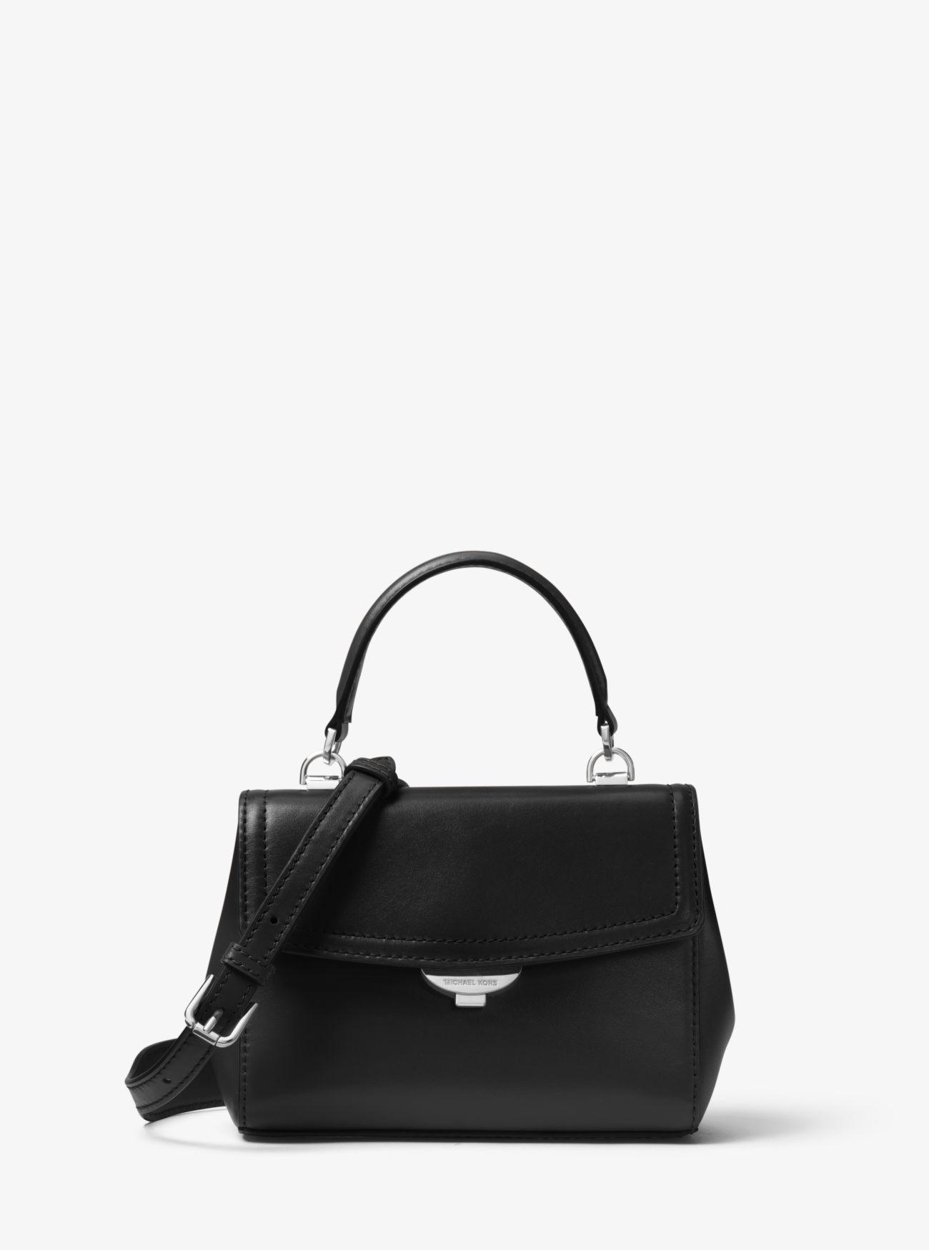 Borsa A Tracolla Ava Extra-Small In PelleMichael Kors in Pelle di colore  Nero | Lyst