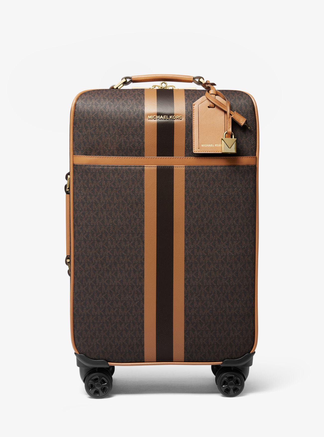 Michael Kors Bedford Travel Extra-large Logo Stripe Suitcase | Lyst