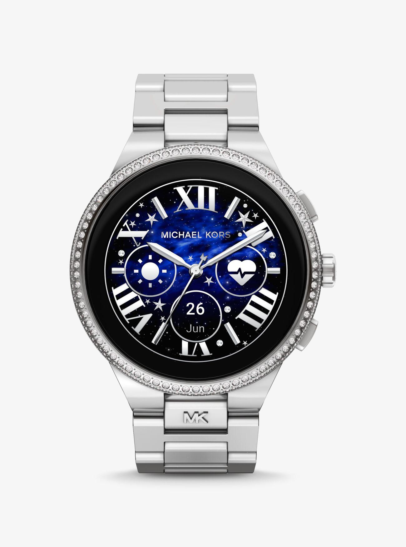Michael kors two tone smartwatch hot sale