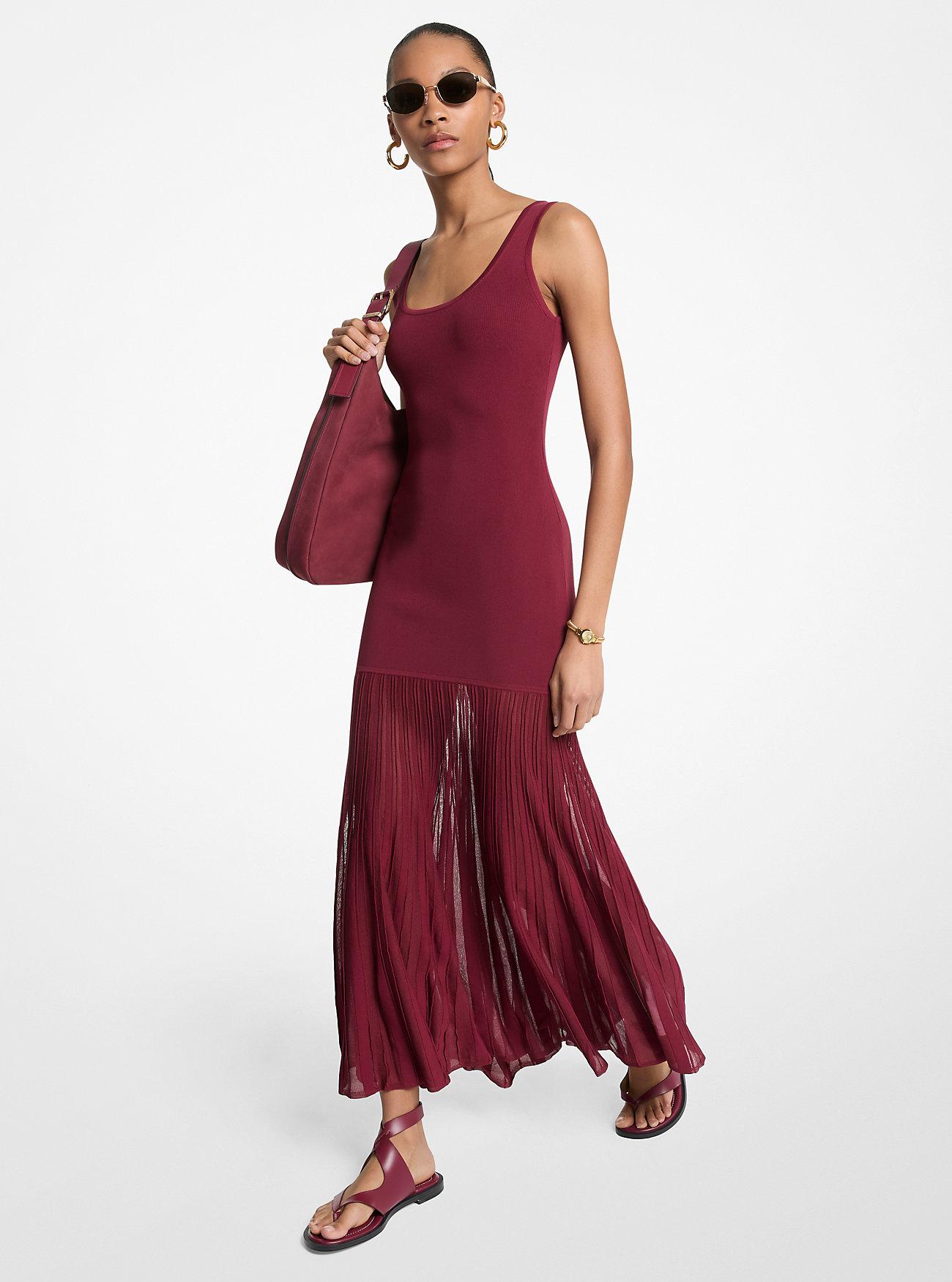 Midi Dresses Michael Kors Tie Dye Maxi Dress Tie Dye V Neck