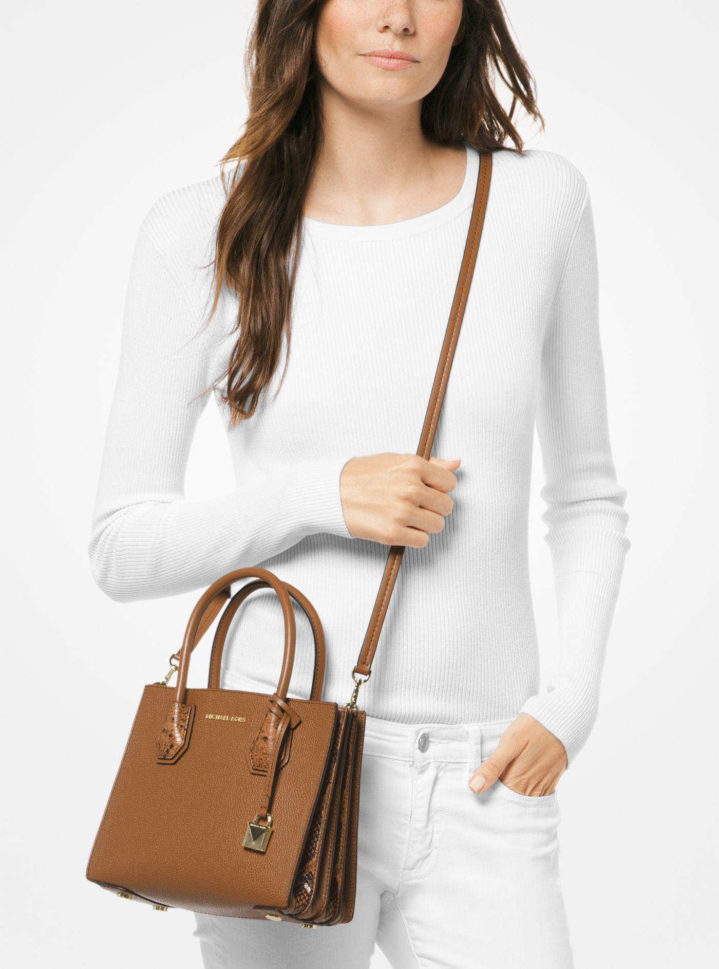 Michael Kors Leather Crossbody Handbag Semashow Michael Kors Leather Crossbody Handbag Semashow