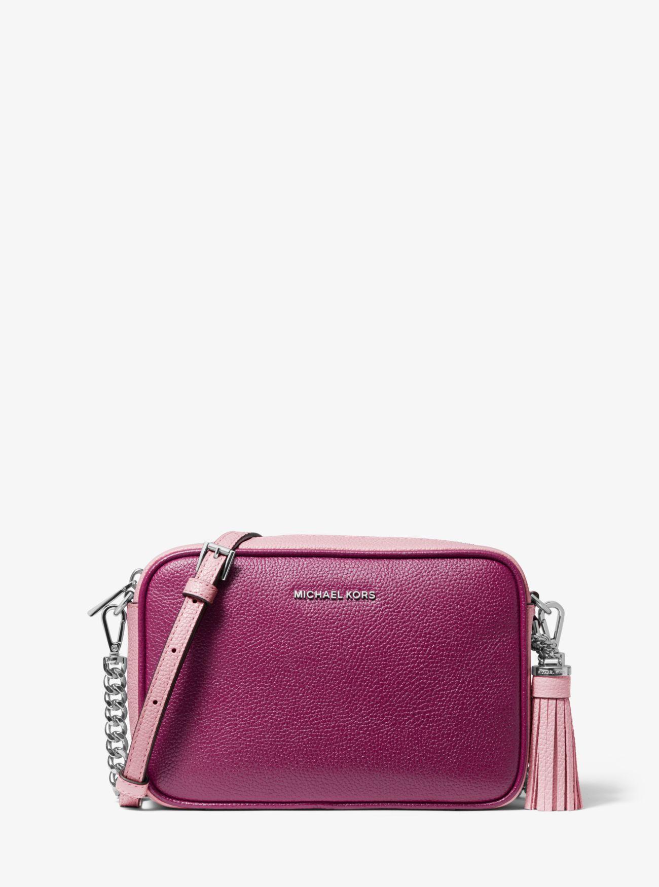ginny medium quilted leather crossbody bag