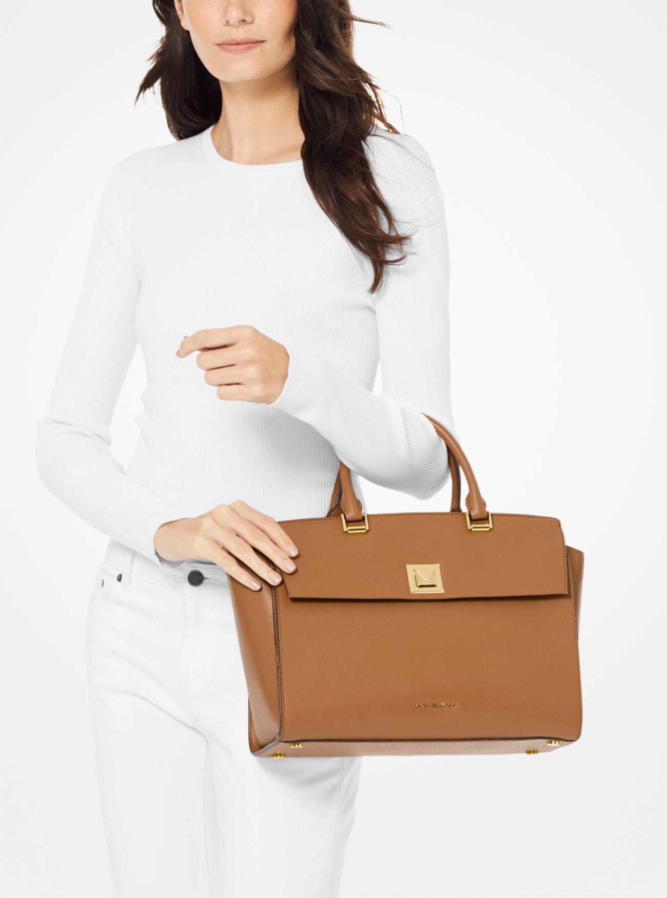 Michael Kors Sylvia Large Crossgrain 