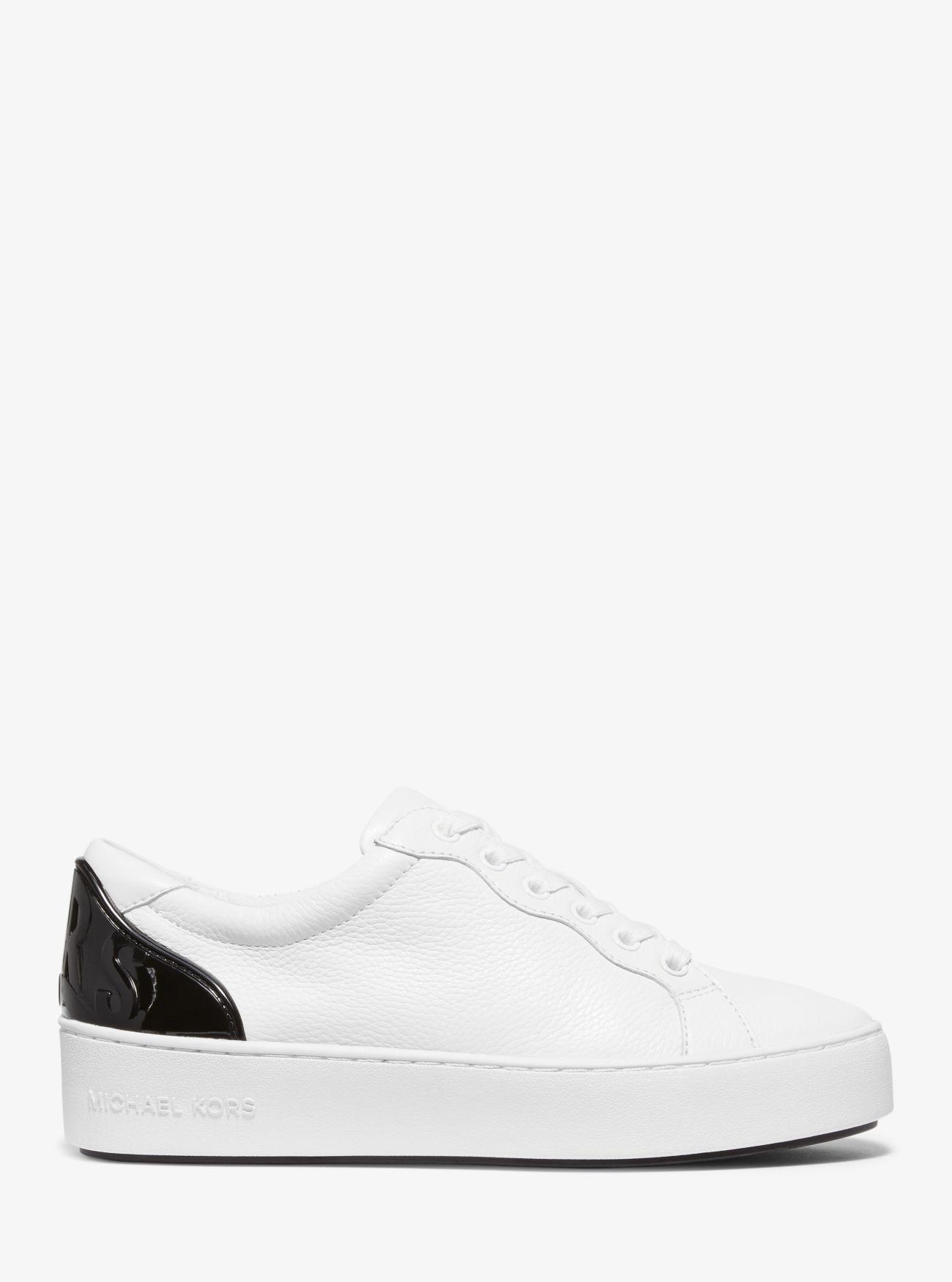 michael kors black and white sneakers