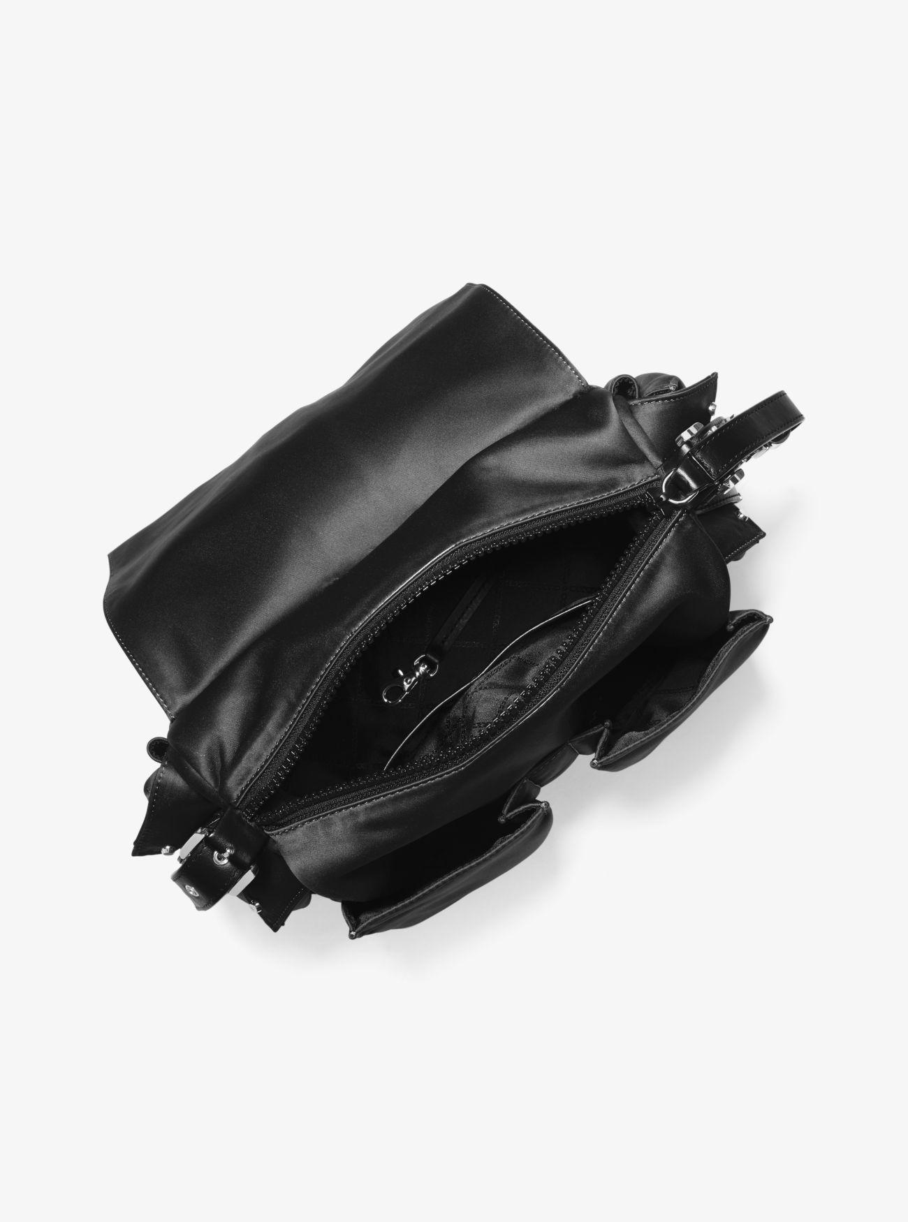 MICHAEL Michael Kors Olivia Messenger Bag in Black | Lyst