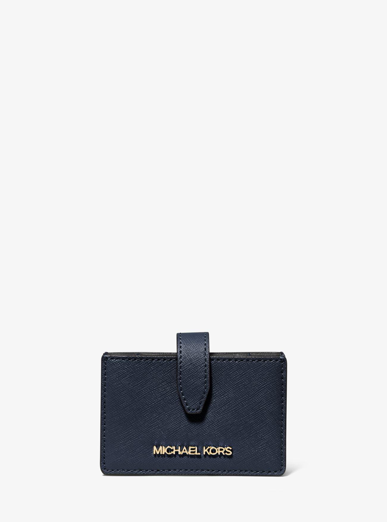 Michael kors medium saffiano leather slim wallet deals