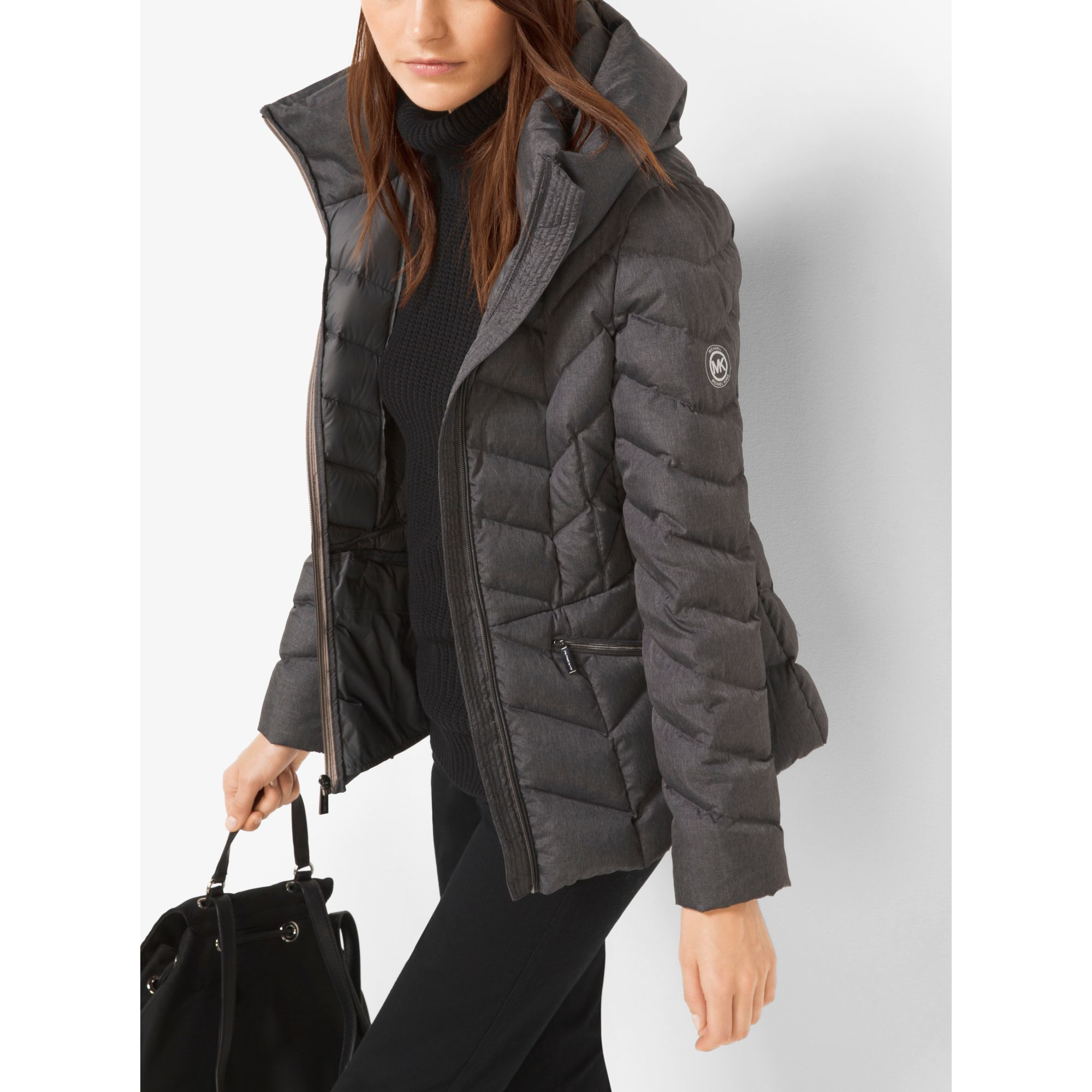 michael kors quilted jacket womens