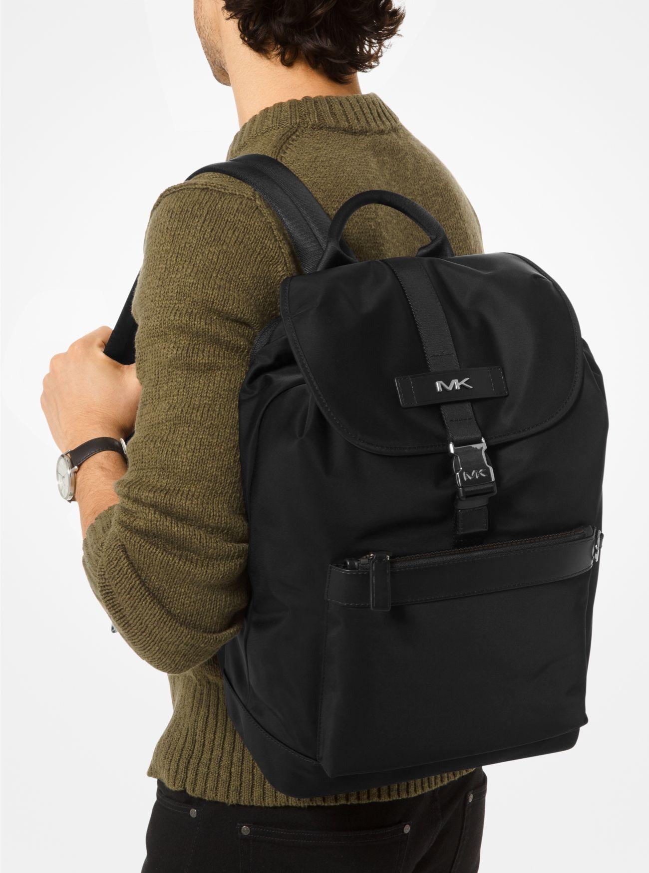 michael kors kent nylon backpack