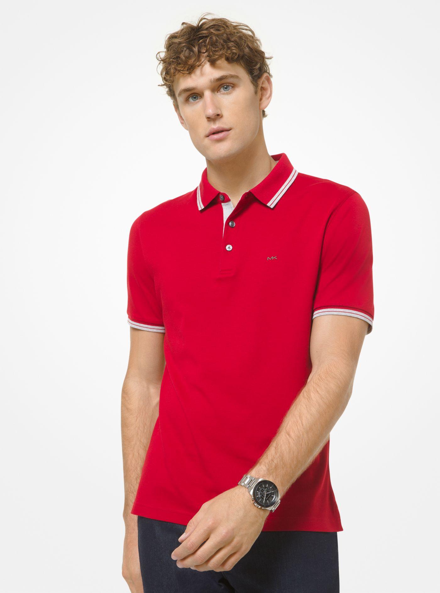 michael kors red t shirt