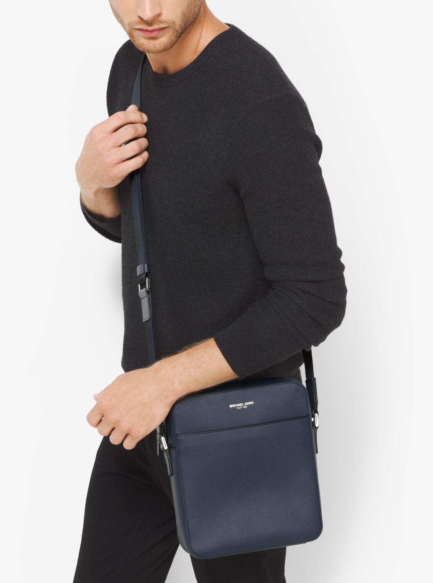 michael kors flight bag mens