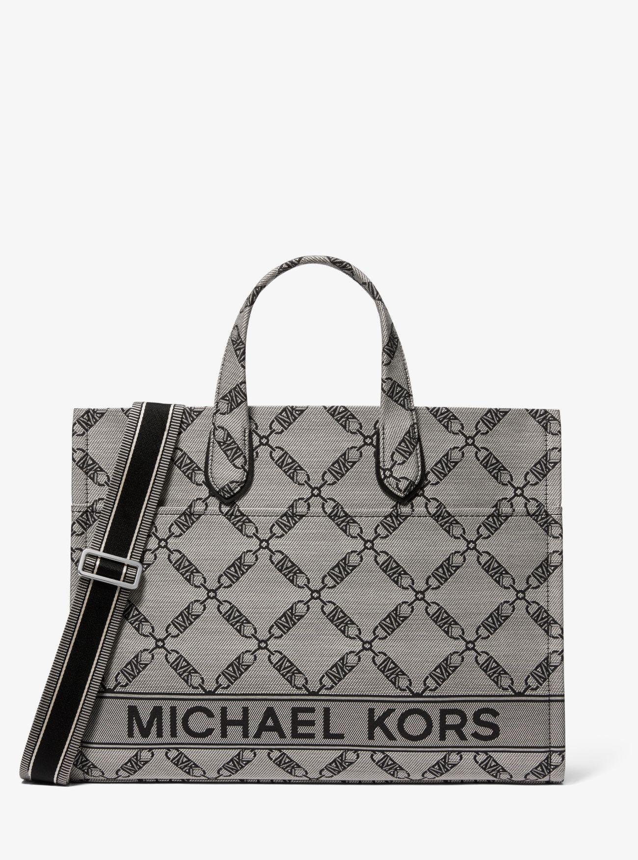 Gigi Large Empire Logo Jacquard Large Tote Bag