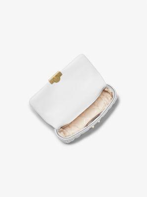 MICHAEL Michael Kors Tribeca Small Quilted Leather Shoulder Bag in