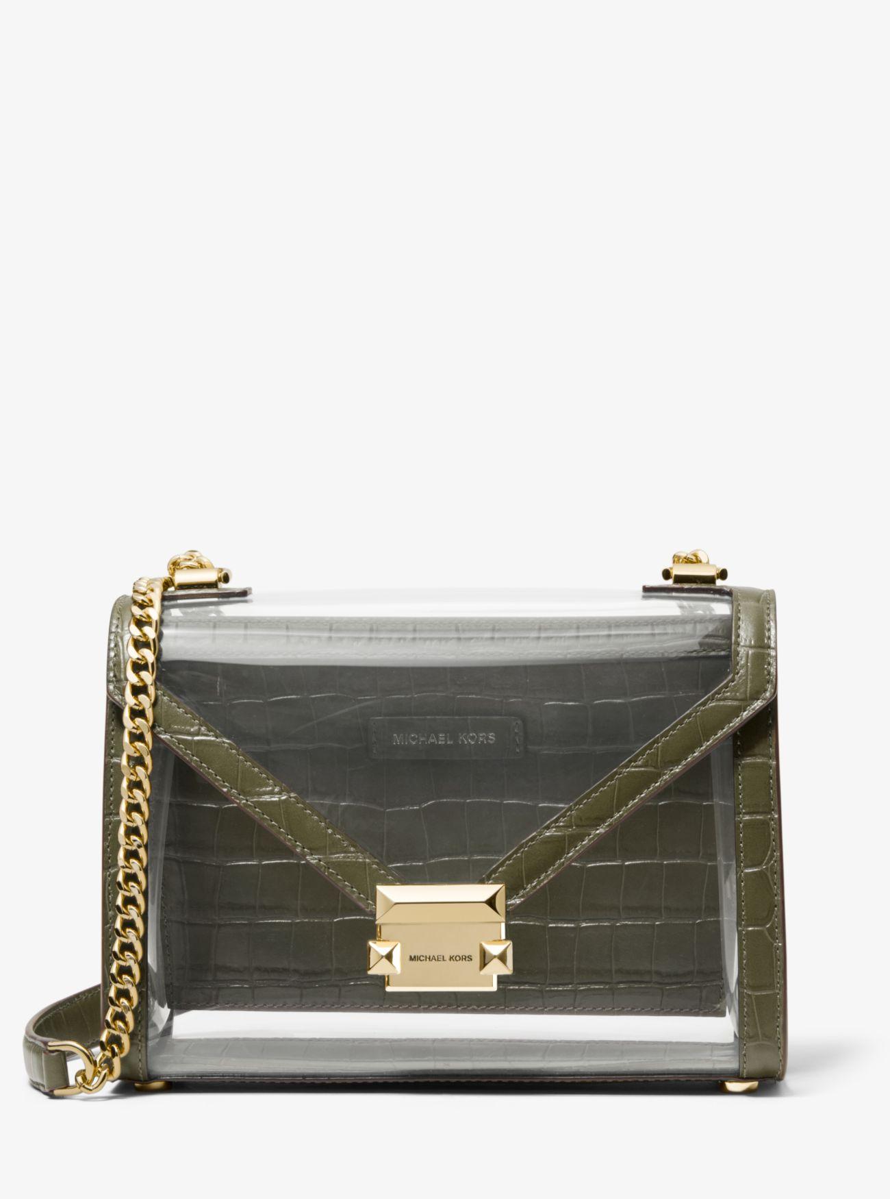 michael kors clear crossbody