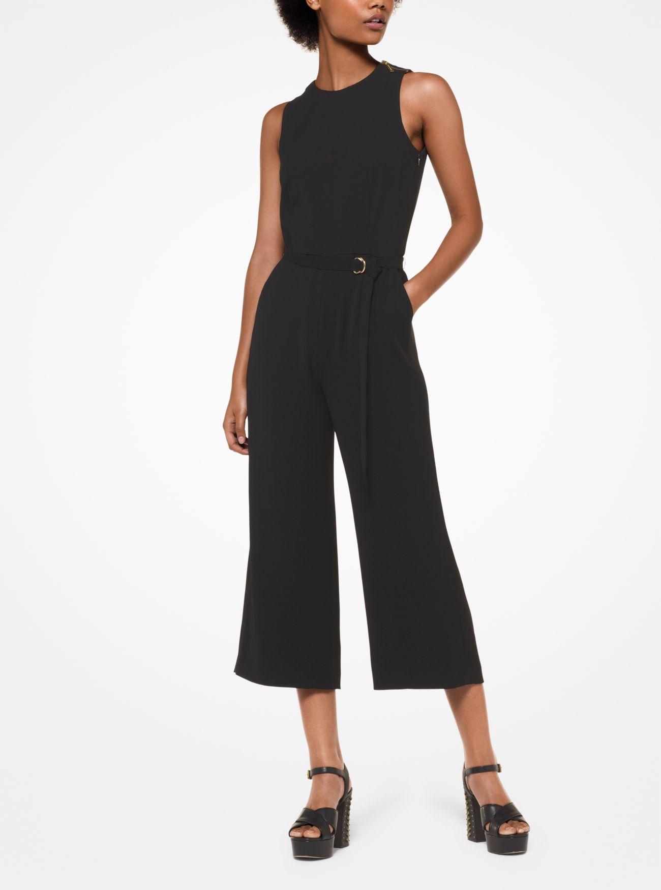 michael kors cady belted jumpsuit