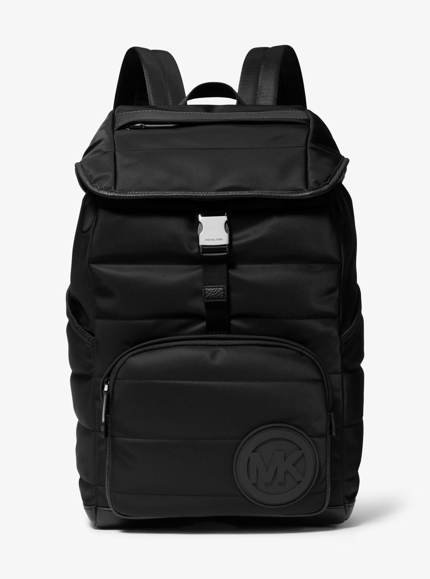 Michael Kors Brooklyn Quilted Nylon Backpack in Black for Men Lyst