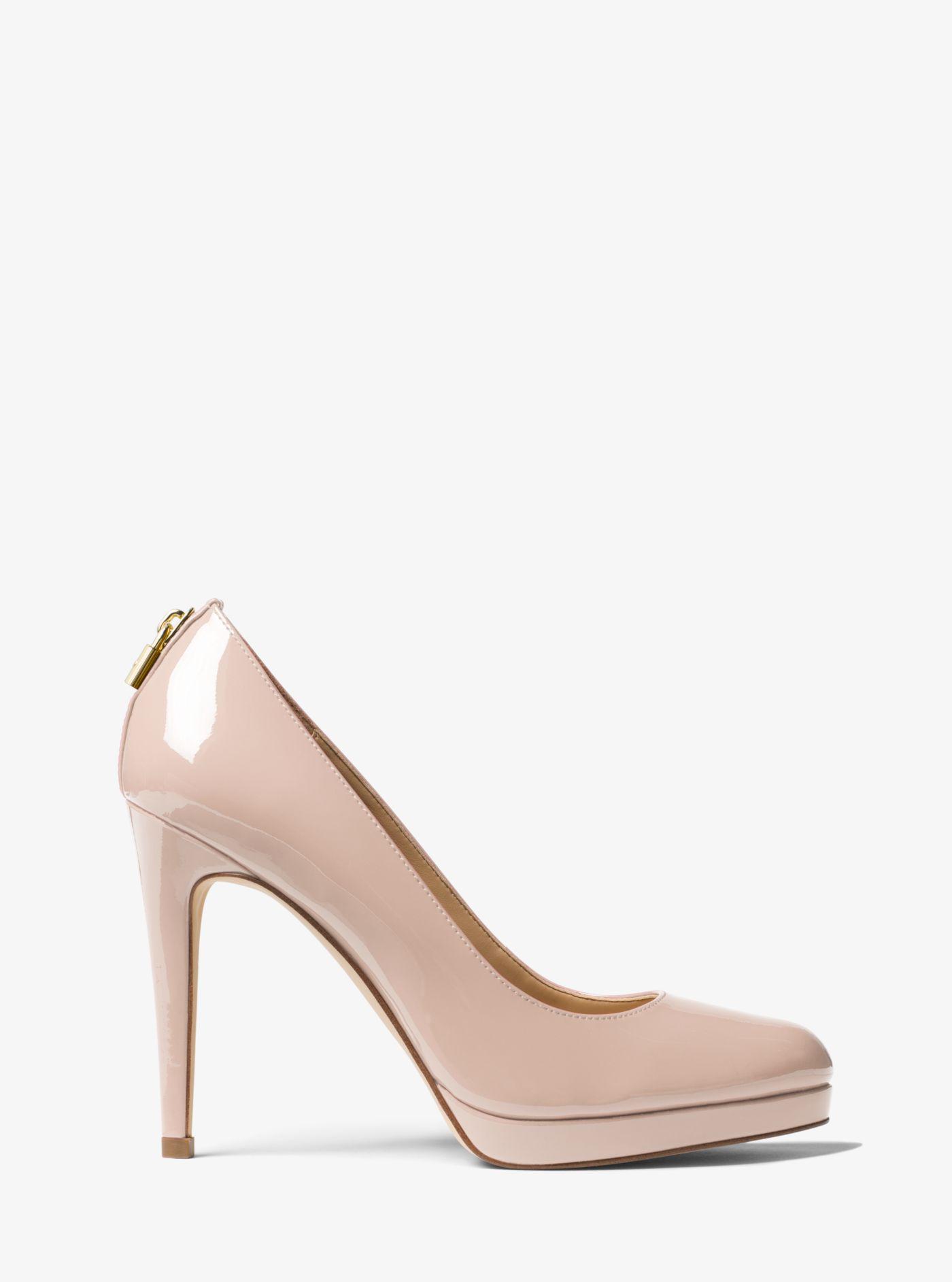 michael kors antoinette patent leather pump