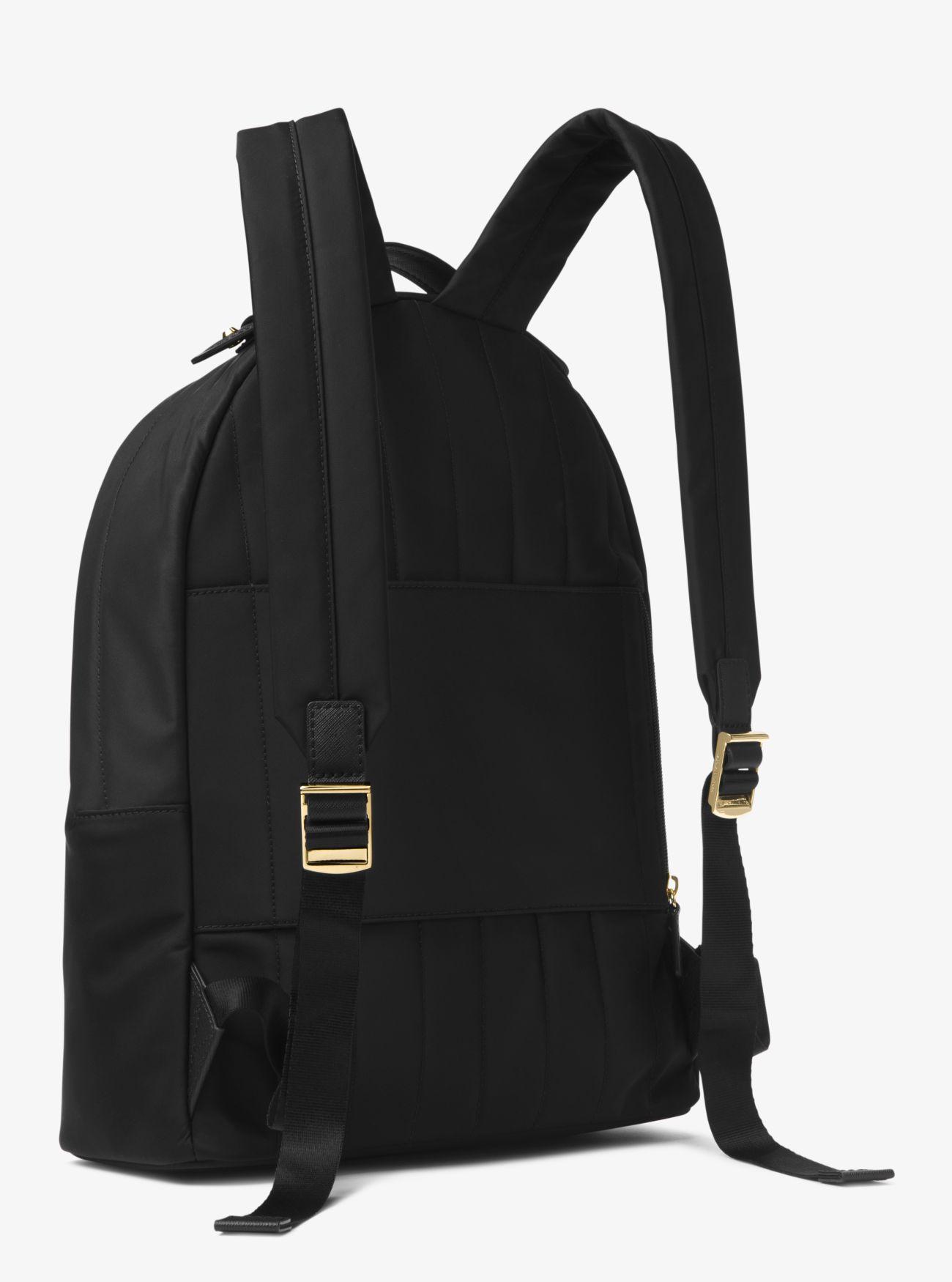 Michael Kors Kelsey Nylon Backpack in Black Lyst