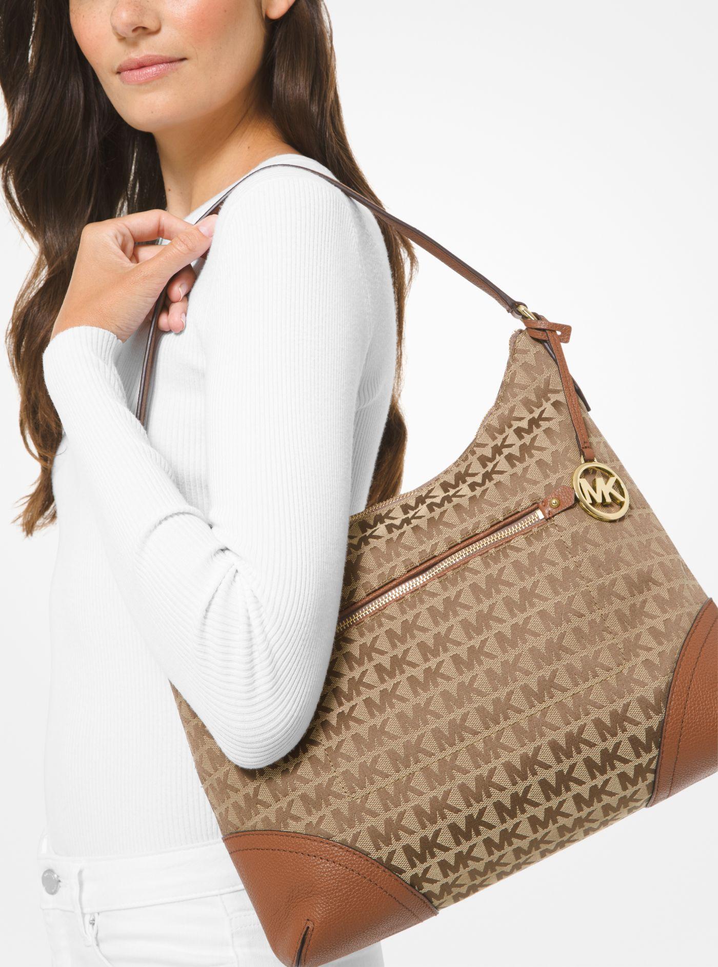 michael kors debossed