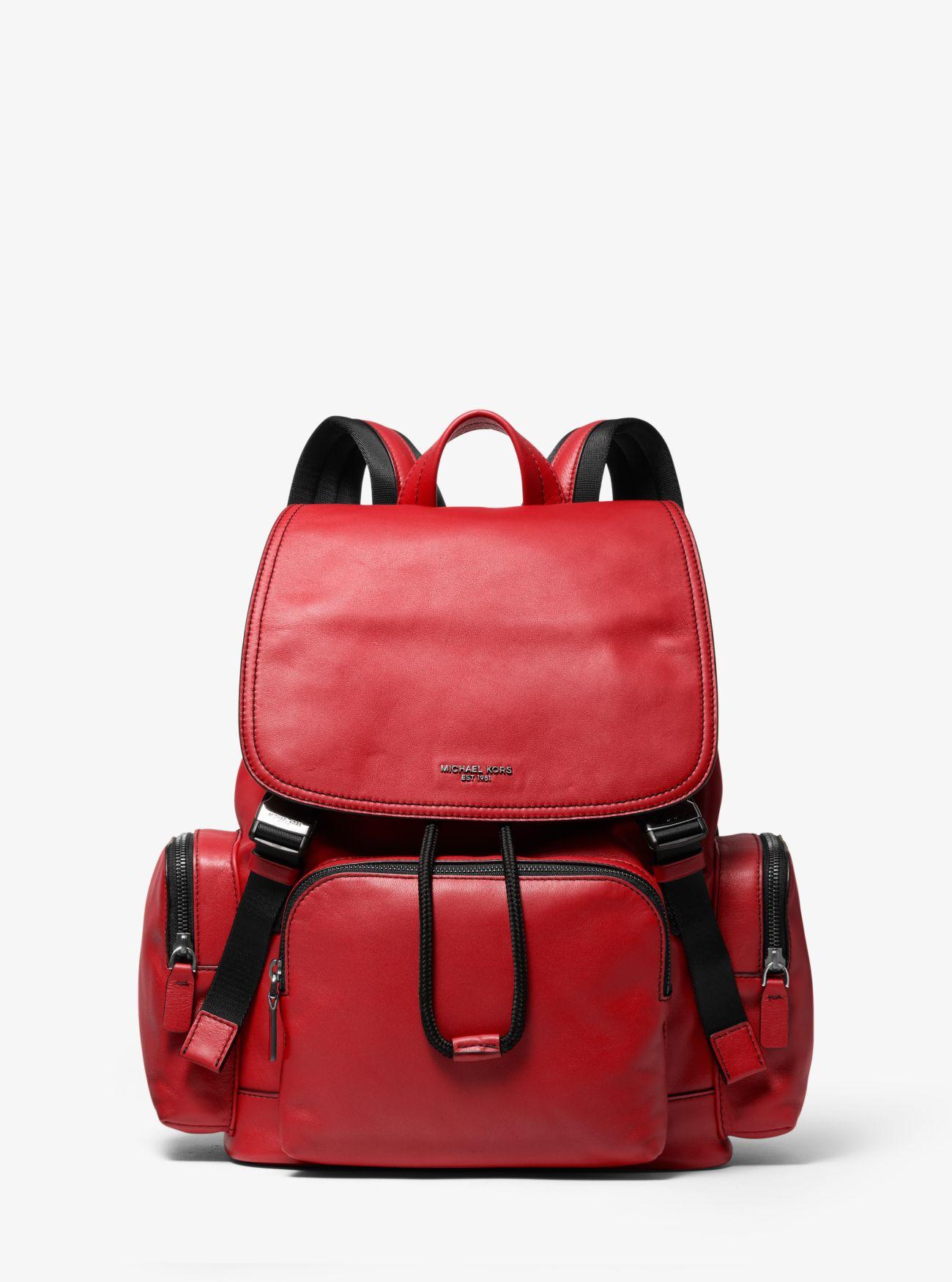 henry leather backpack
