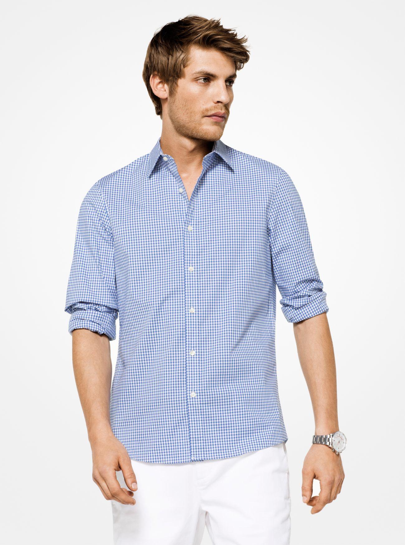 michael kors trim stretch shirt