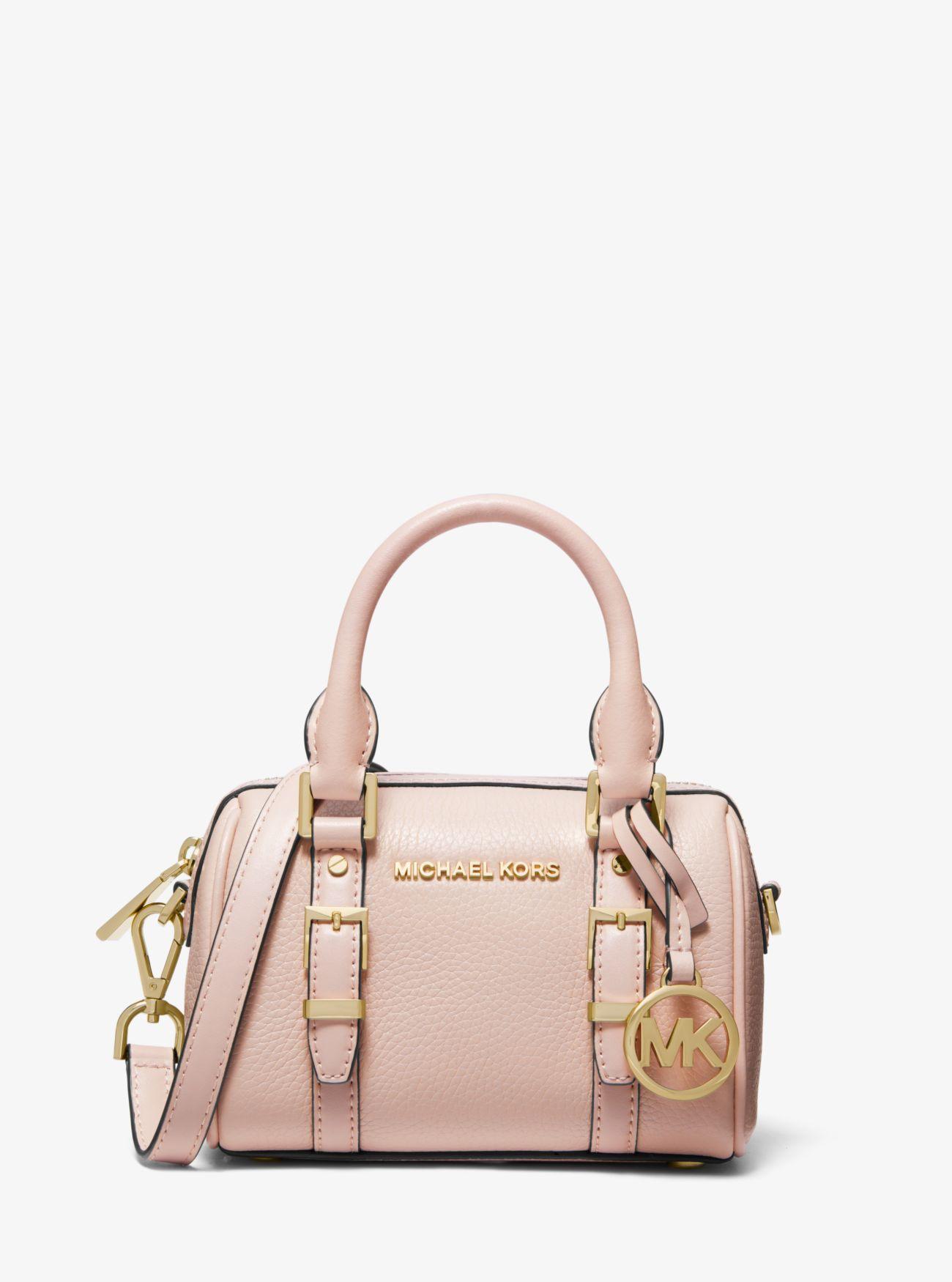Grease prosperity Governor MICHAEL Michael Kors Mini Bedford Legacy Duffle Crossbody in Pink | Lyst