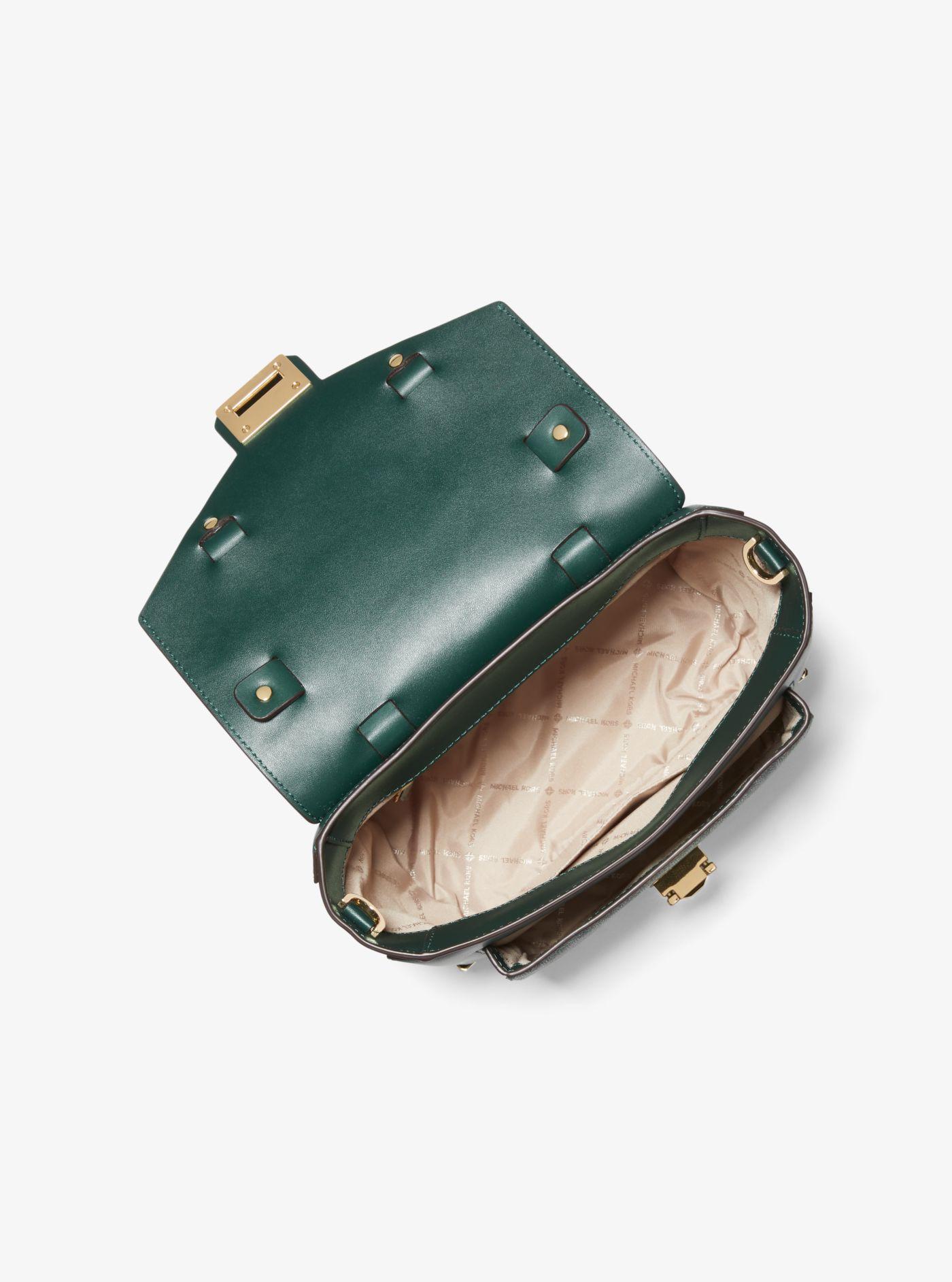 manhattan medium printed logo satchel