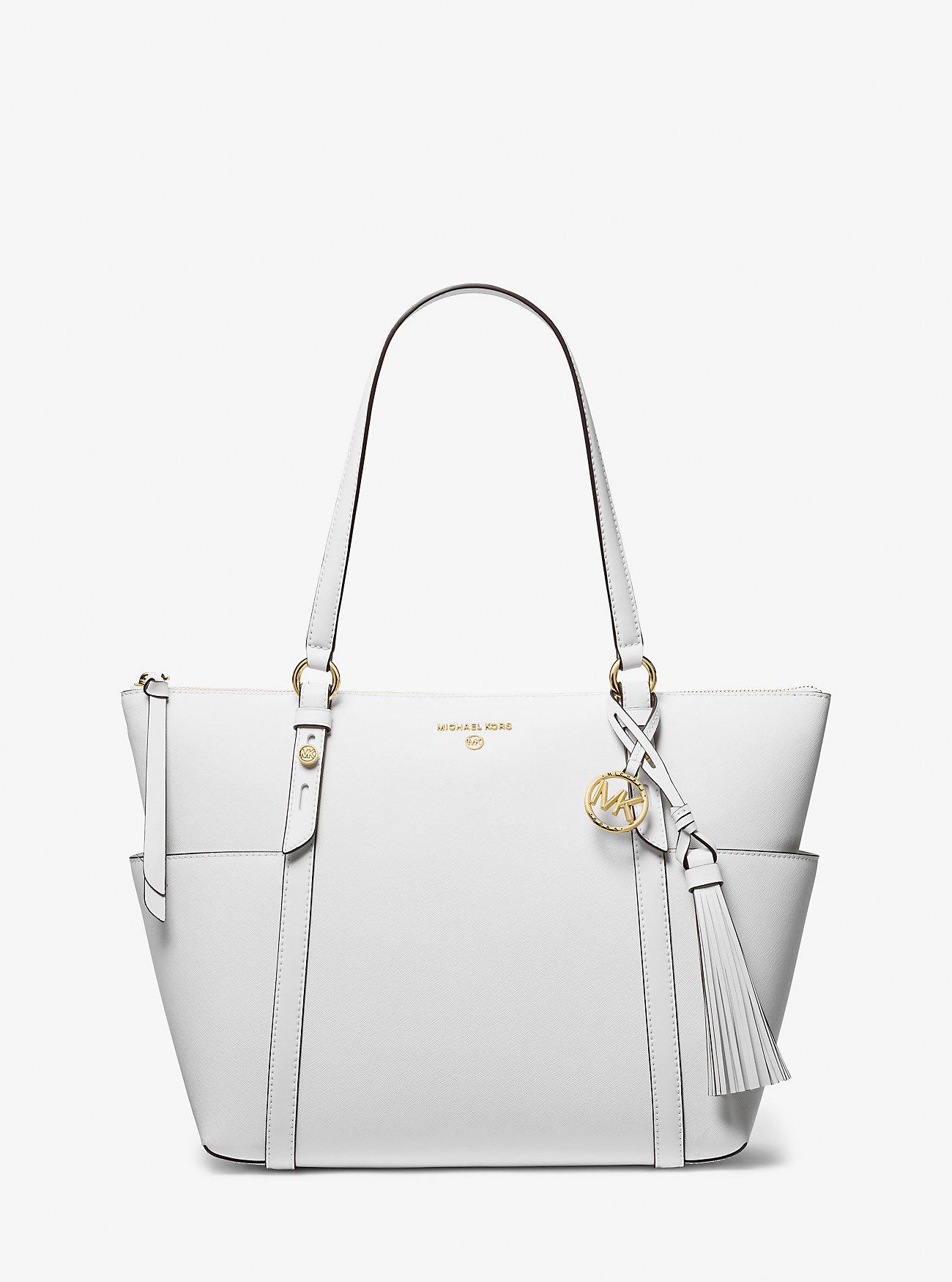 MICHAEL Michael Kors Mk Sullivan Large Saffiano Leather Top-Zip