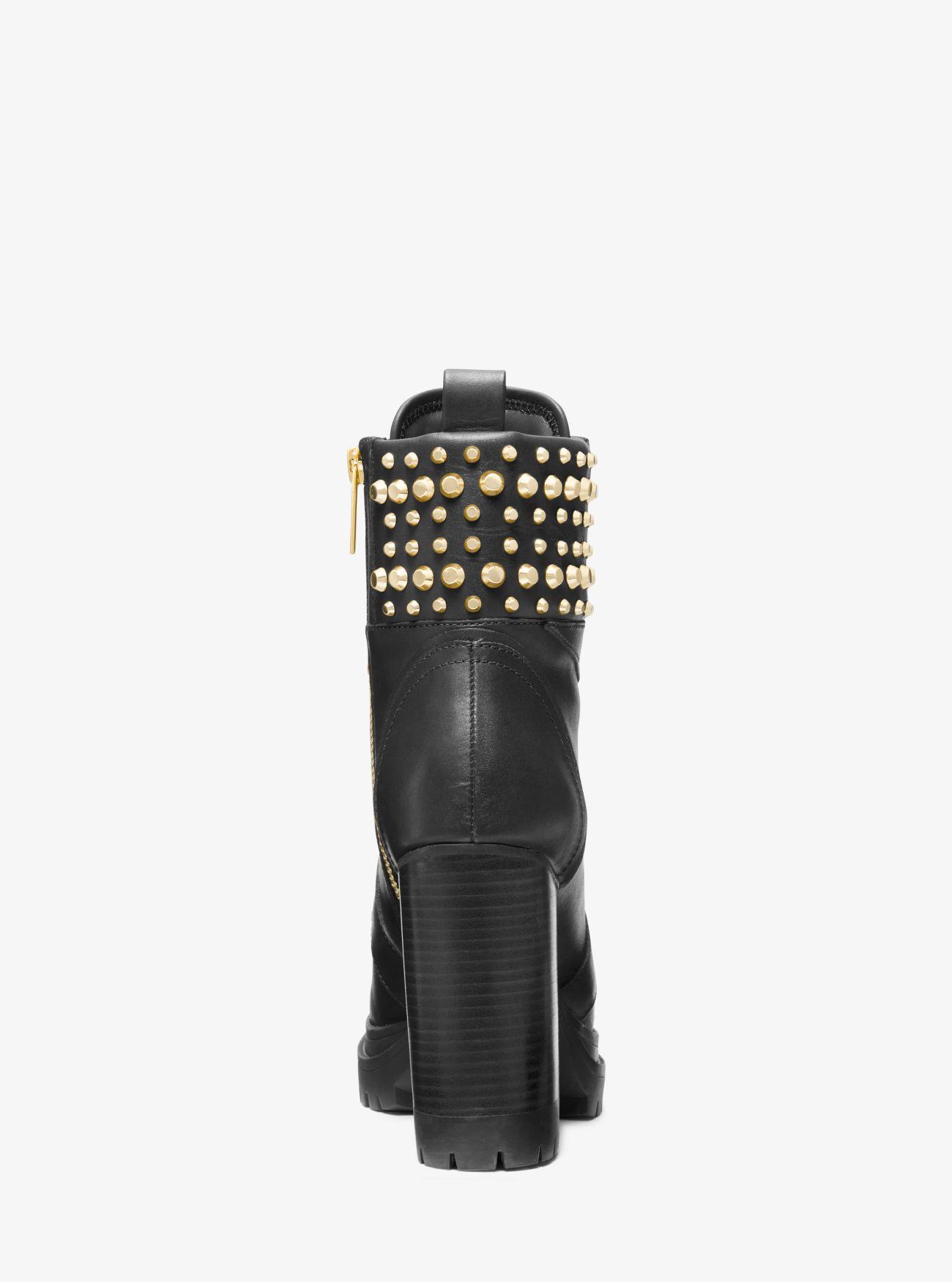 Michael kors studded boots sale