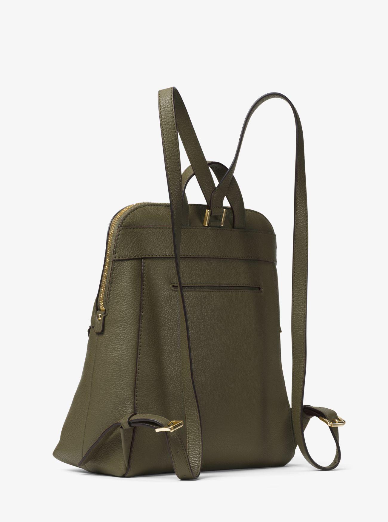 Michael kors rhea slim medium clearance backpack